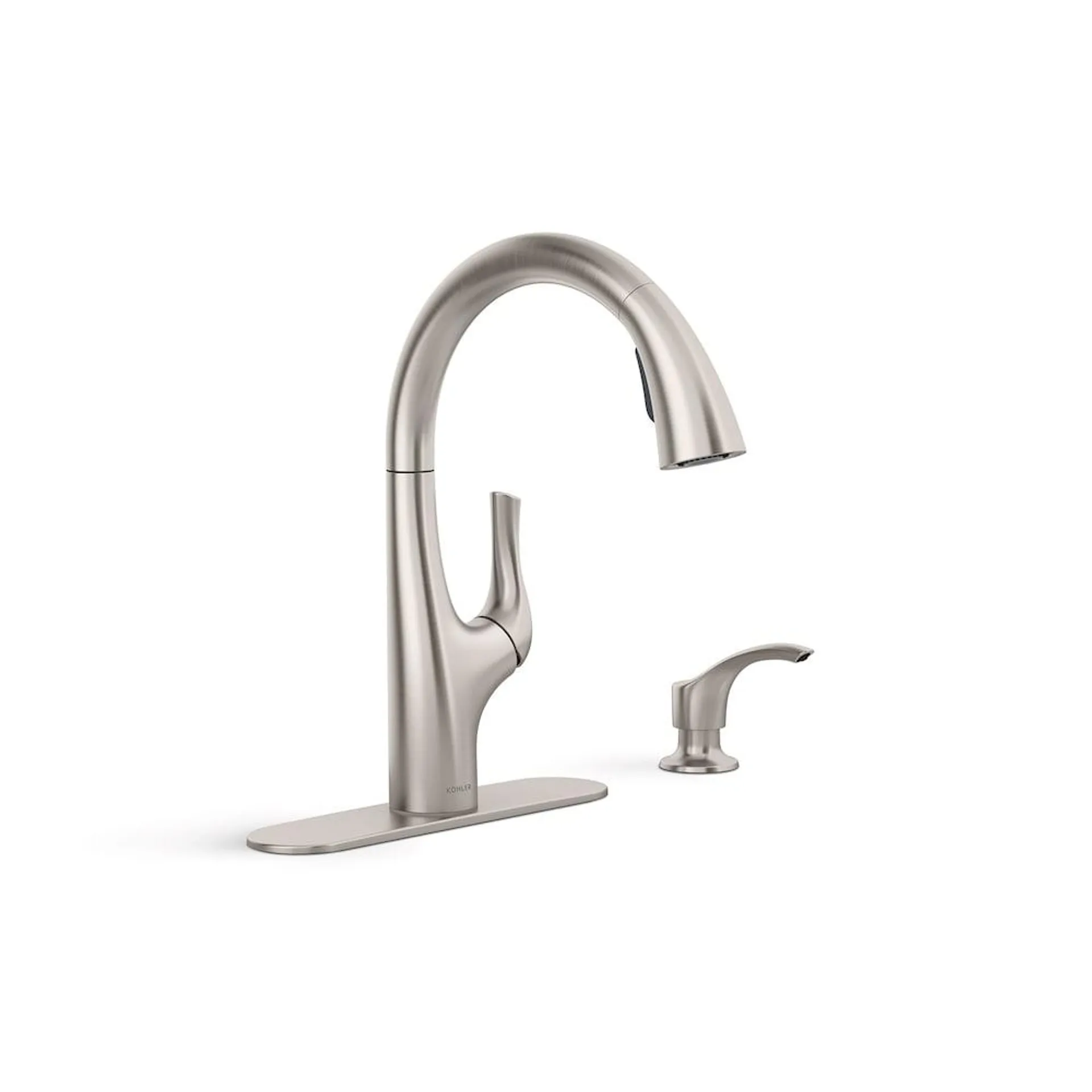 Avi Pull-out 1-Handle Kitchen Sink Faucet in Vibrant Stainless