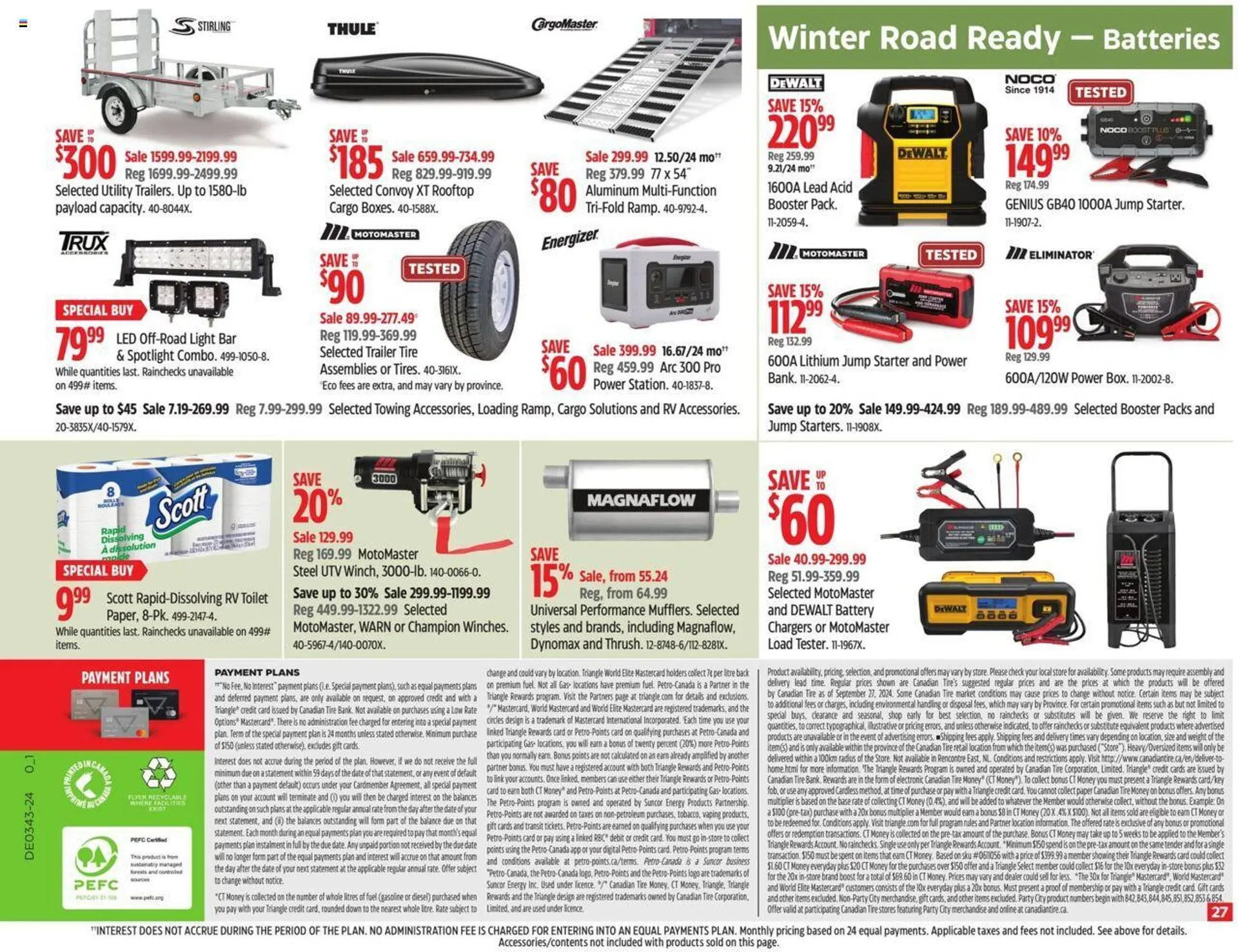 Canadian Tire flyer from October 18 to October 24 2024 - flyer page 42