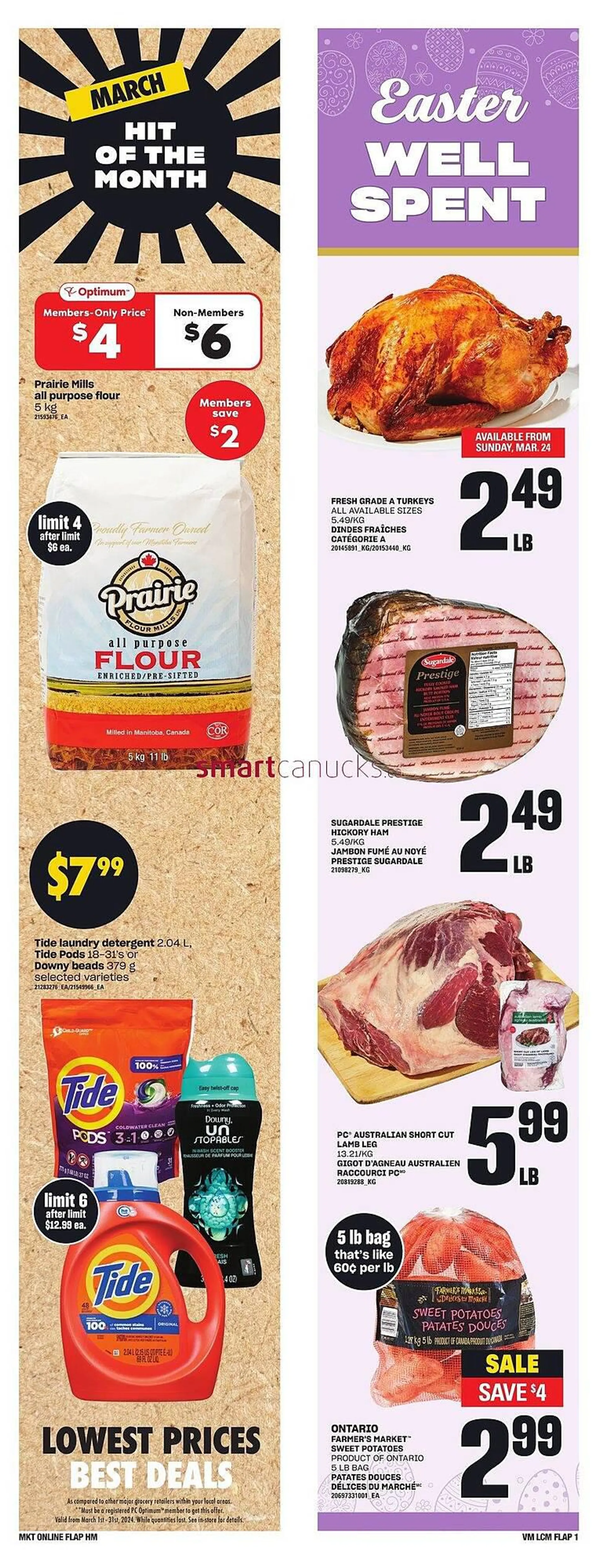Loblaws flyer from March 21 to March 27 2024 - flyer page 1