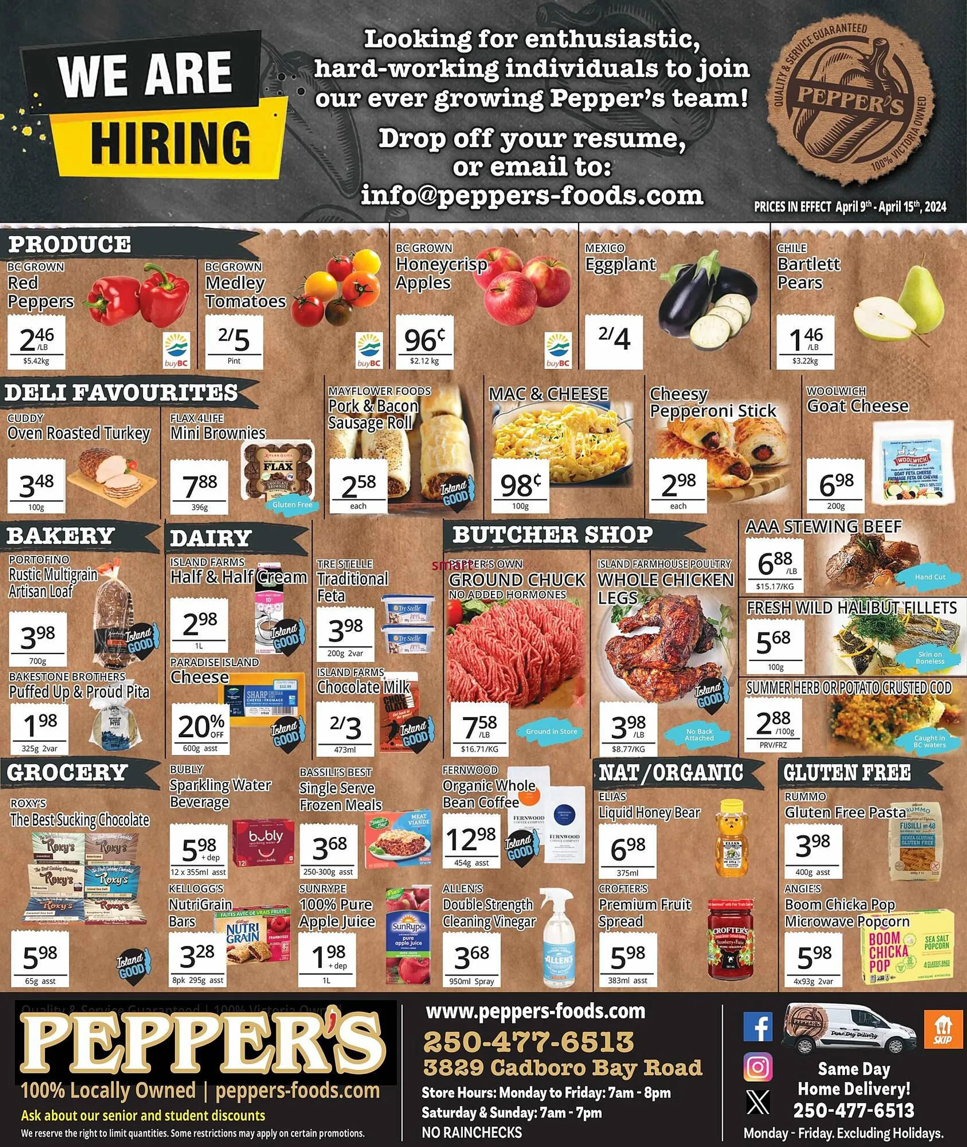 Pepper's Foods flyer from April 11 to April 17 2024 - flyer page 