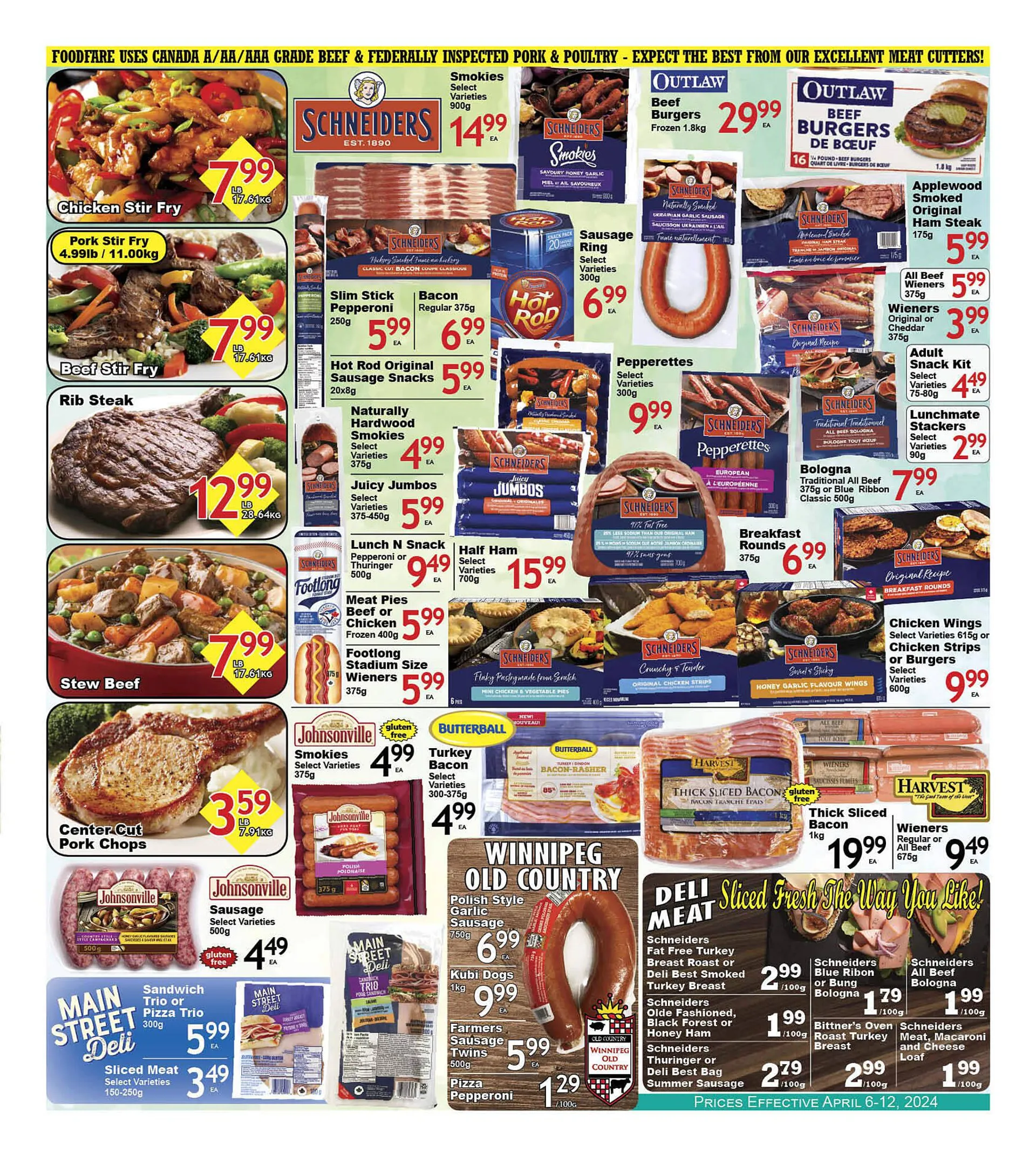 Food Fare flyer from April 4 to April 10 2024 - flyer page 4
