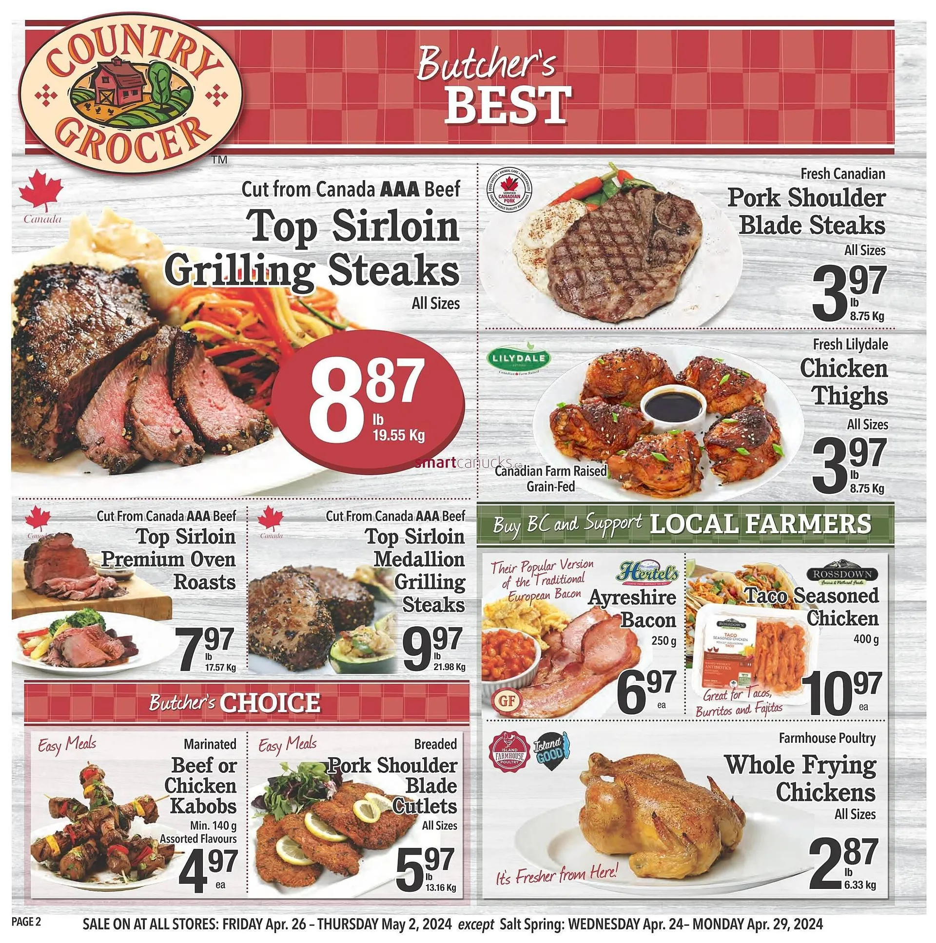 Country Grocer flyer - 2