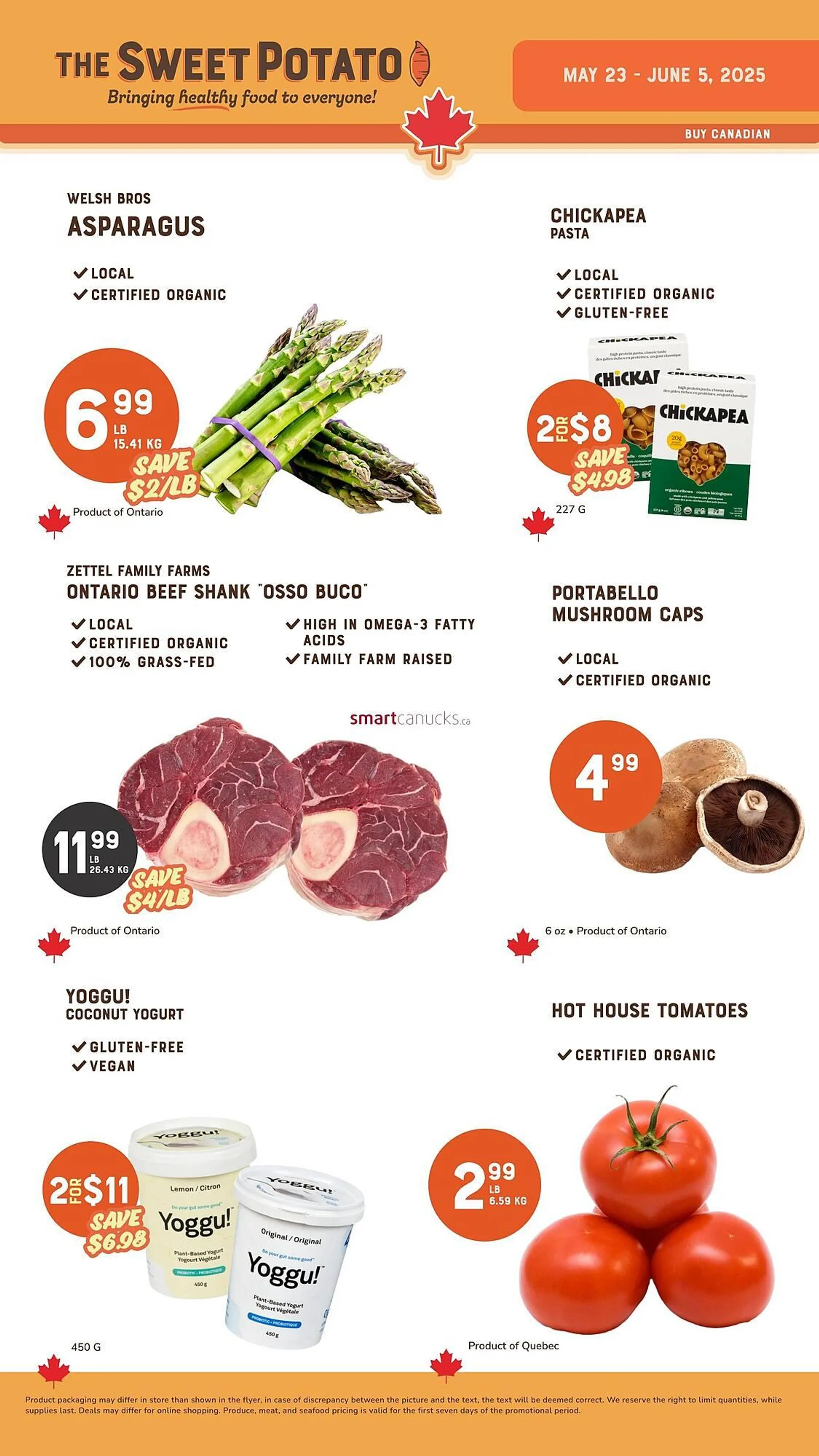 The Sweet Potato flyer from May 23 to May 29 2025 - flyer page 1