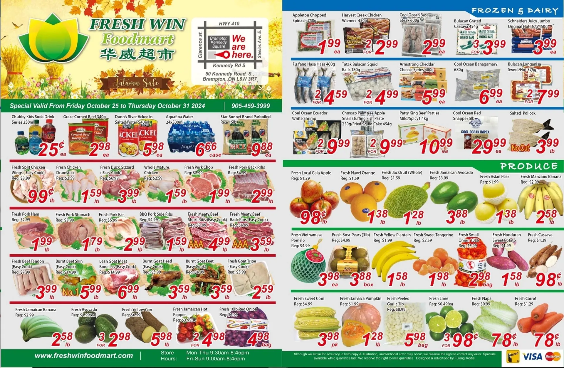 Fresh Win Foodmart flyer - 1