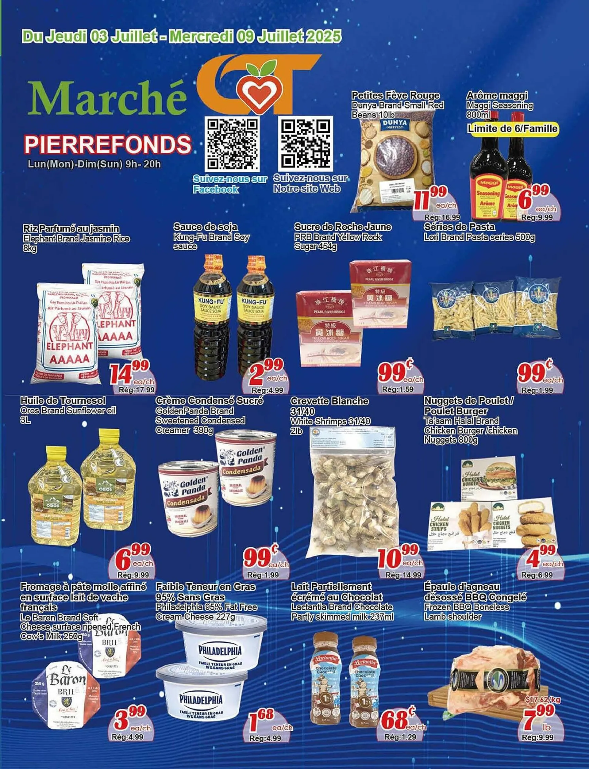 Marche C&T flyer from July 3 to July 10 2025 - flyer page 1