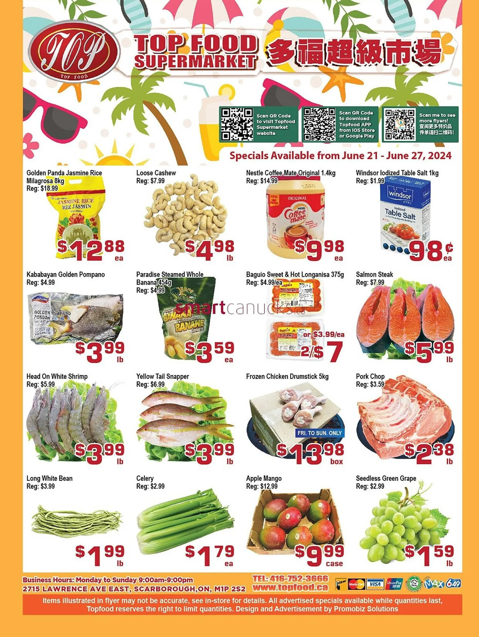 Top Food Supermarket flyer - 1