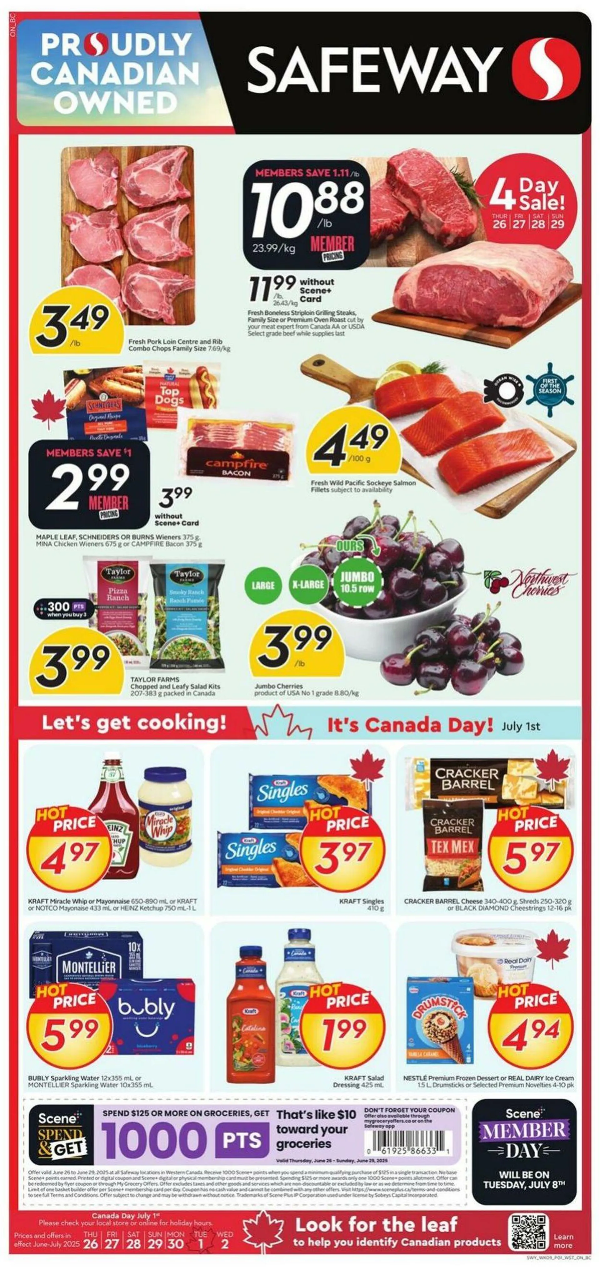 Safeway - Ontario Current flyer from June 26 to July 2 2025 - flyer page 1