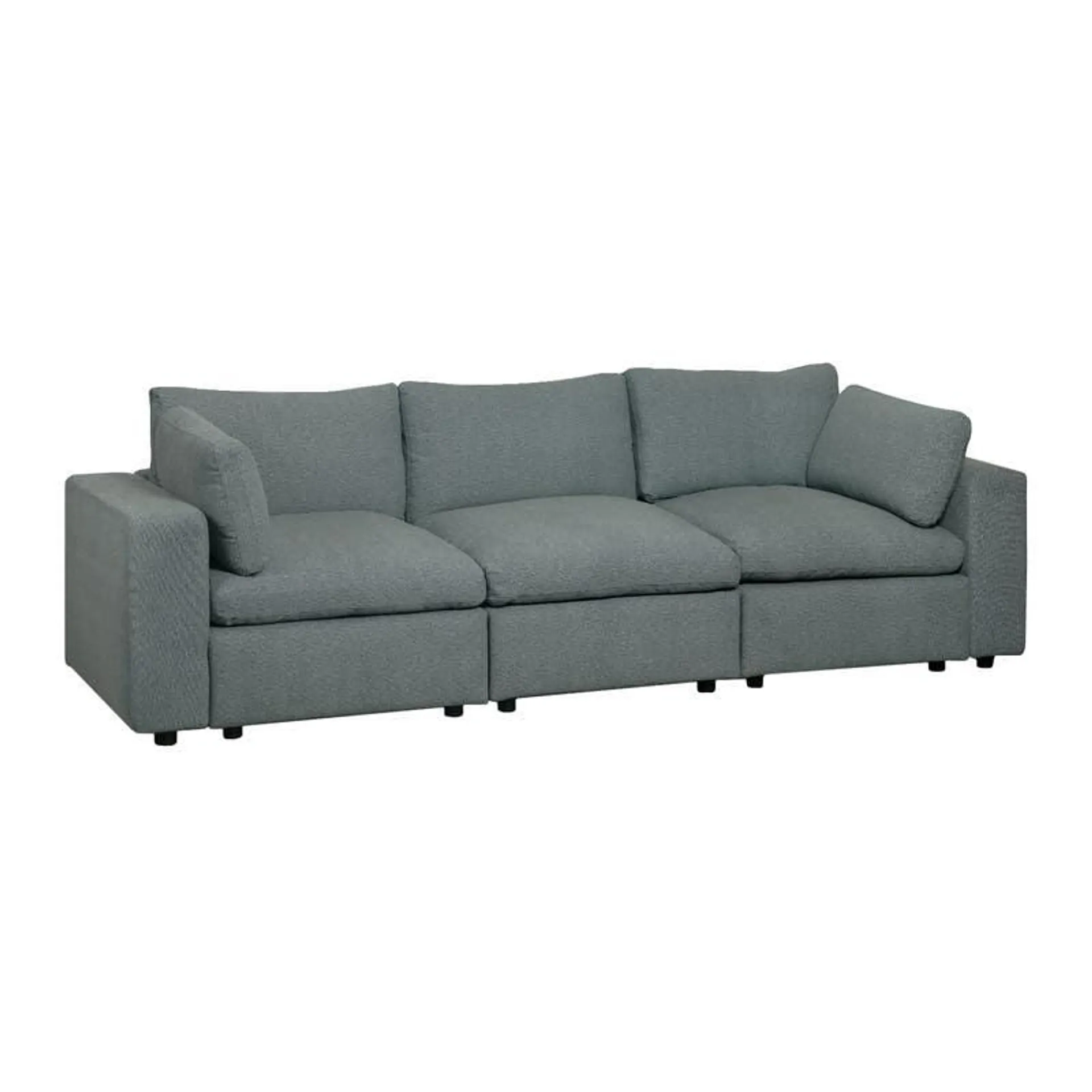 Sofa modulaire gris - 5 mcx
