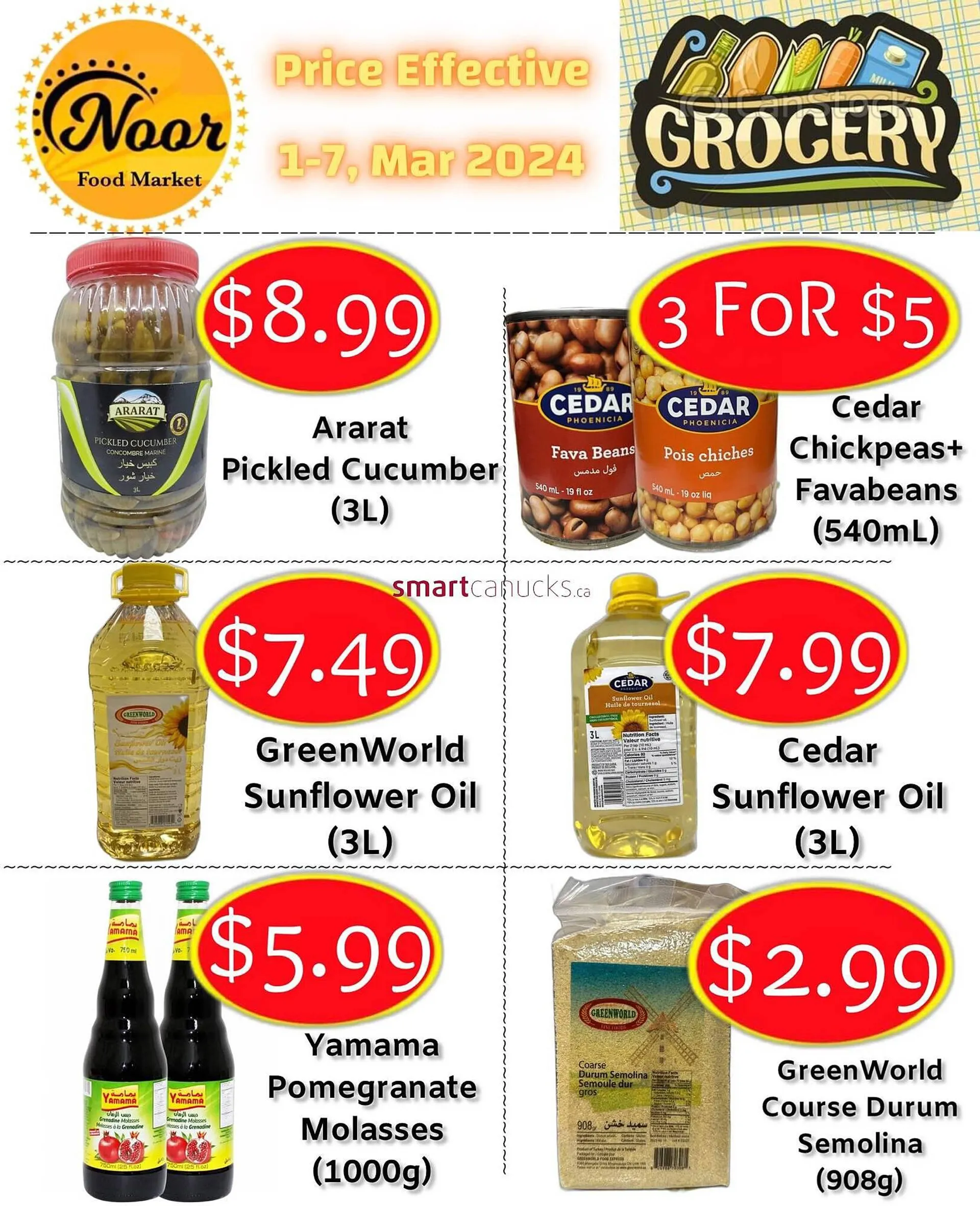 Noor Food Market flyer from March 1 to March 14 2024 - flyer page 