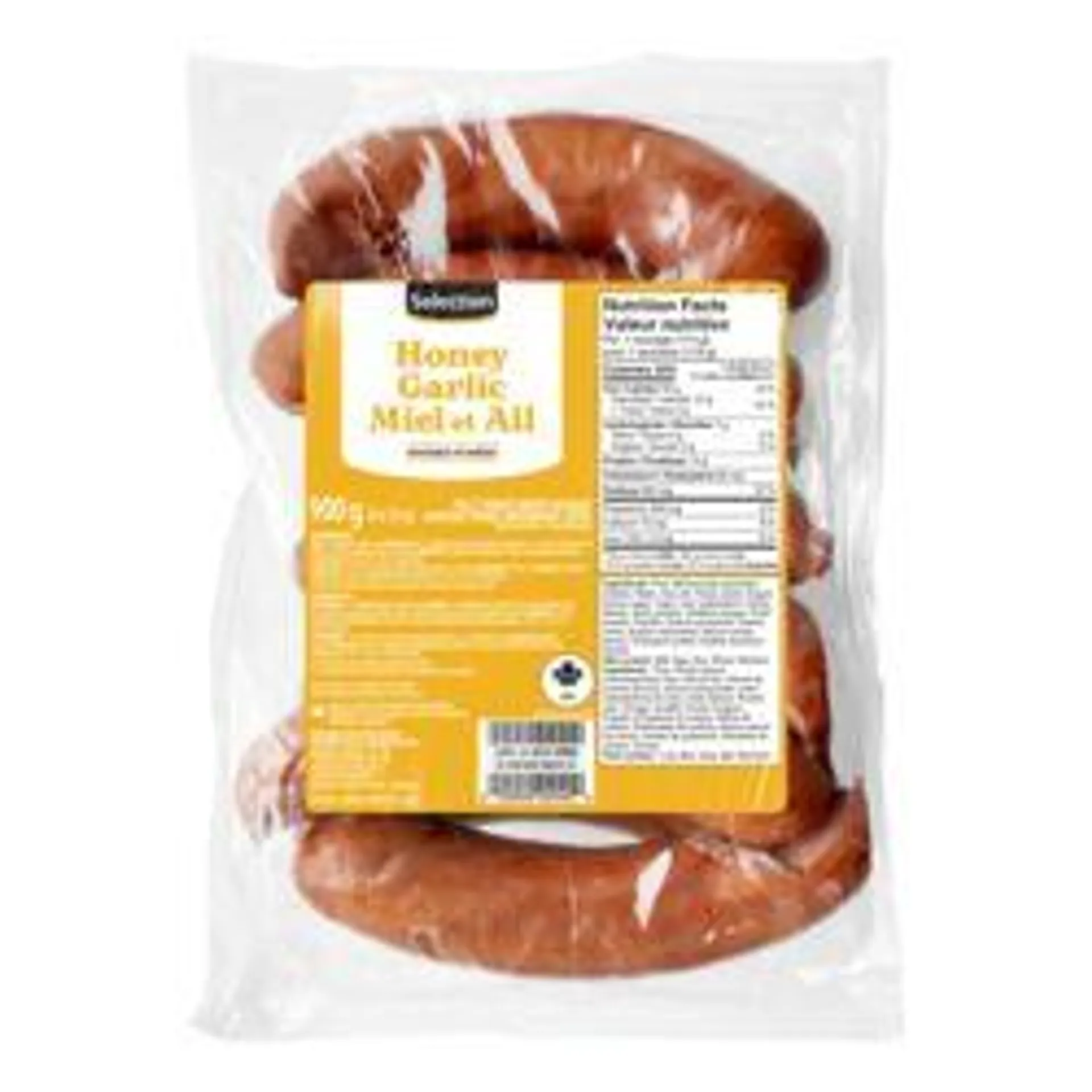 Honey Garlic Fully Cooked Smoked Sausage