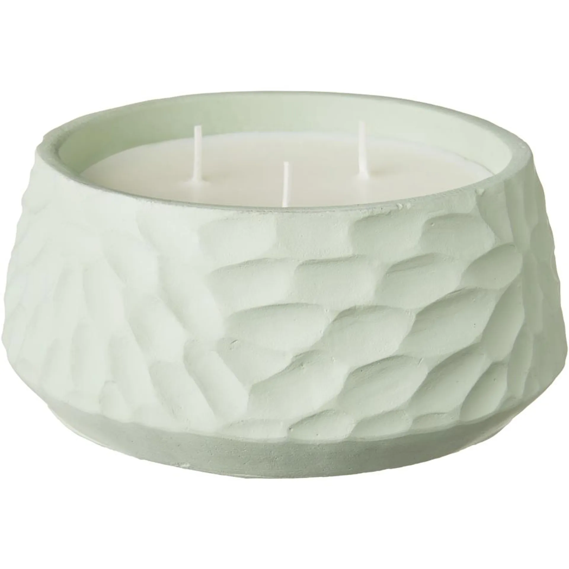 3 Wick Citronella Candle - Matte Sage Green