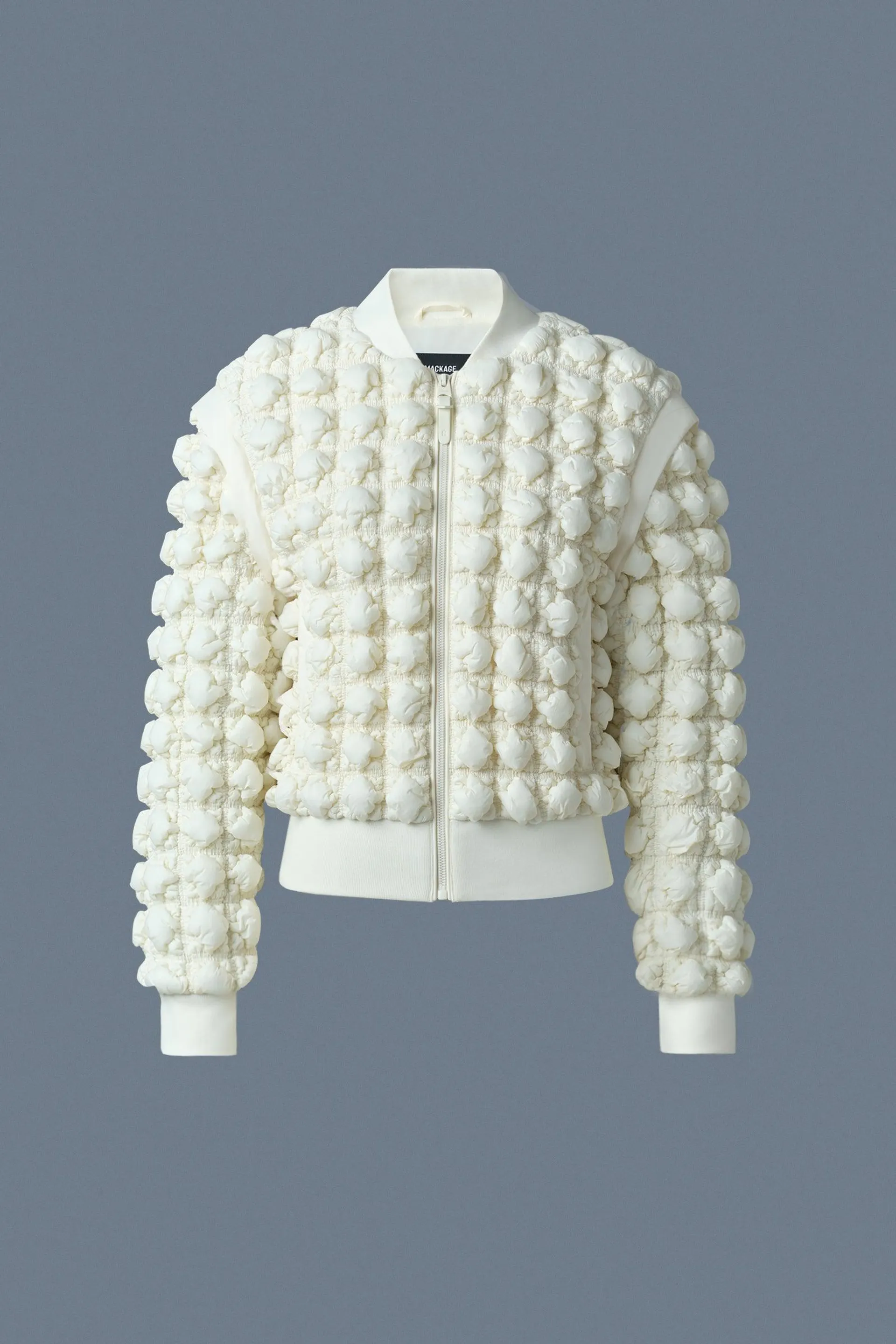 HELEN Diamond Quilted Bomber Jacket