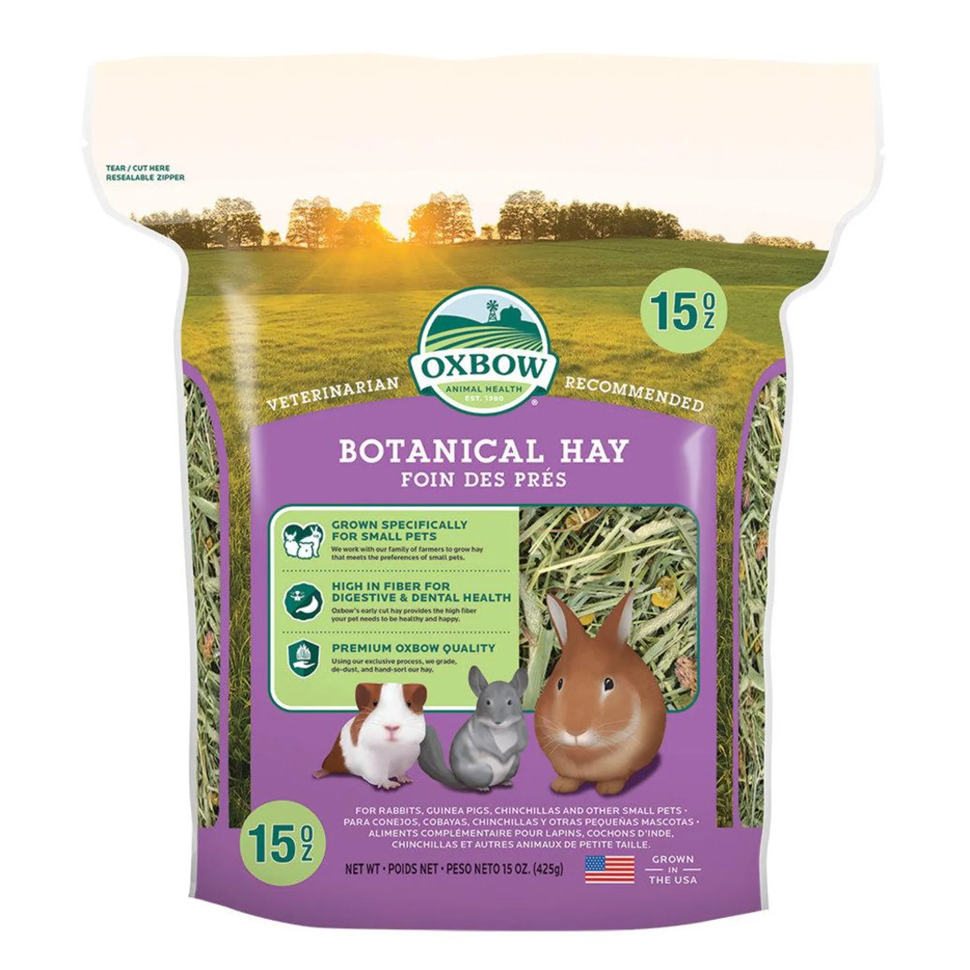 Oxbow, Botanical Hay - 15 oz