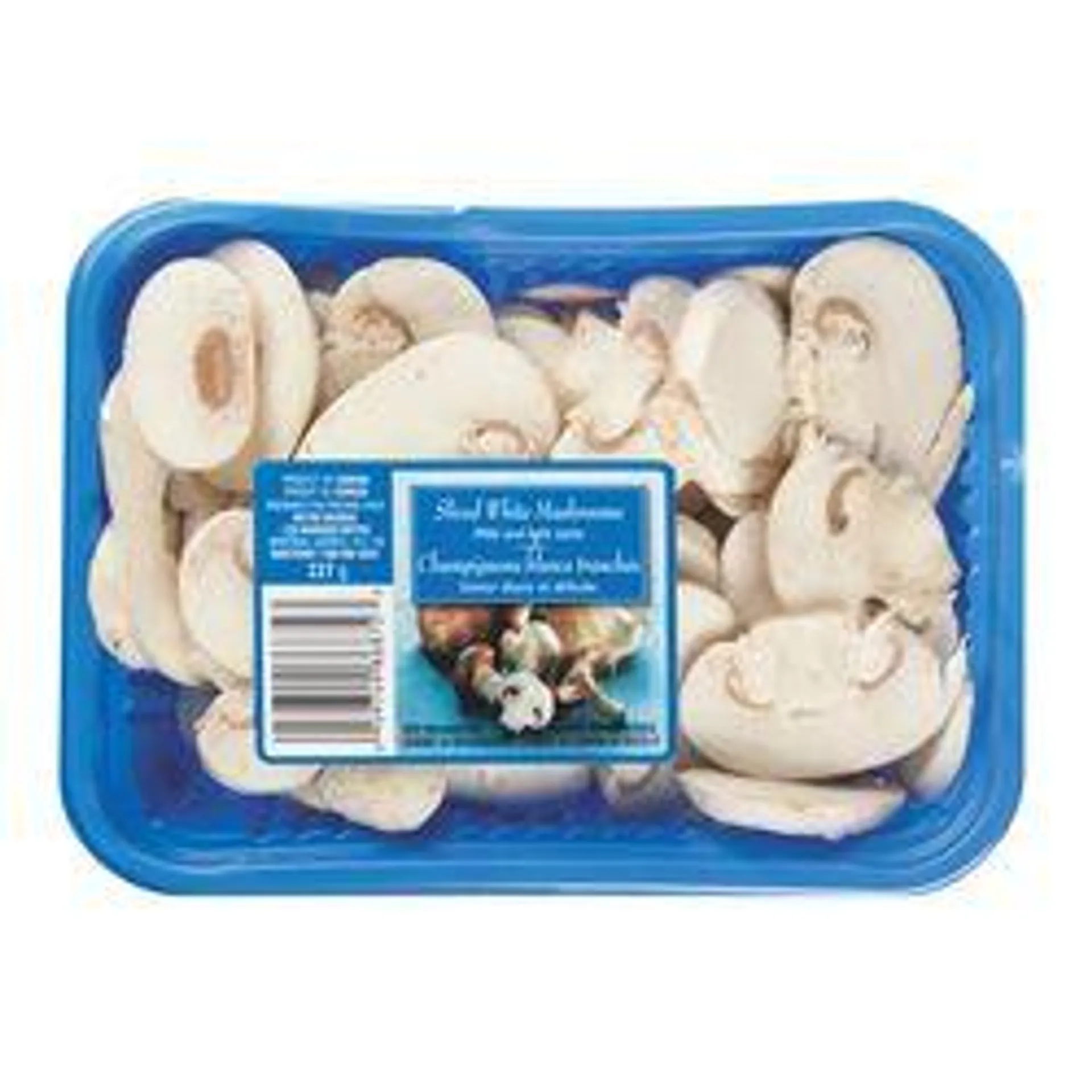 Sliced White Mushrooms