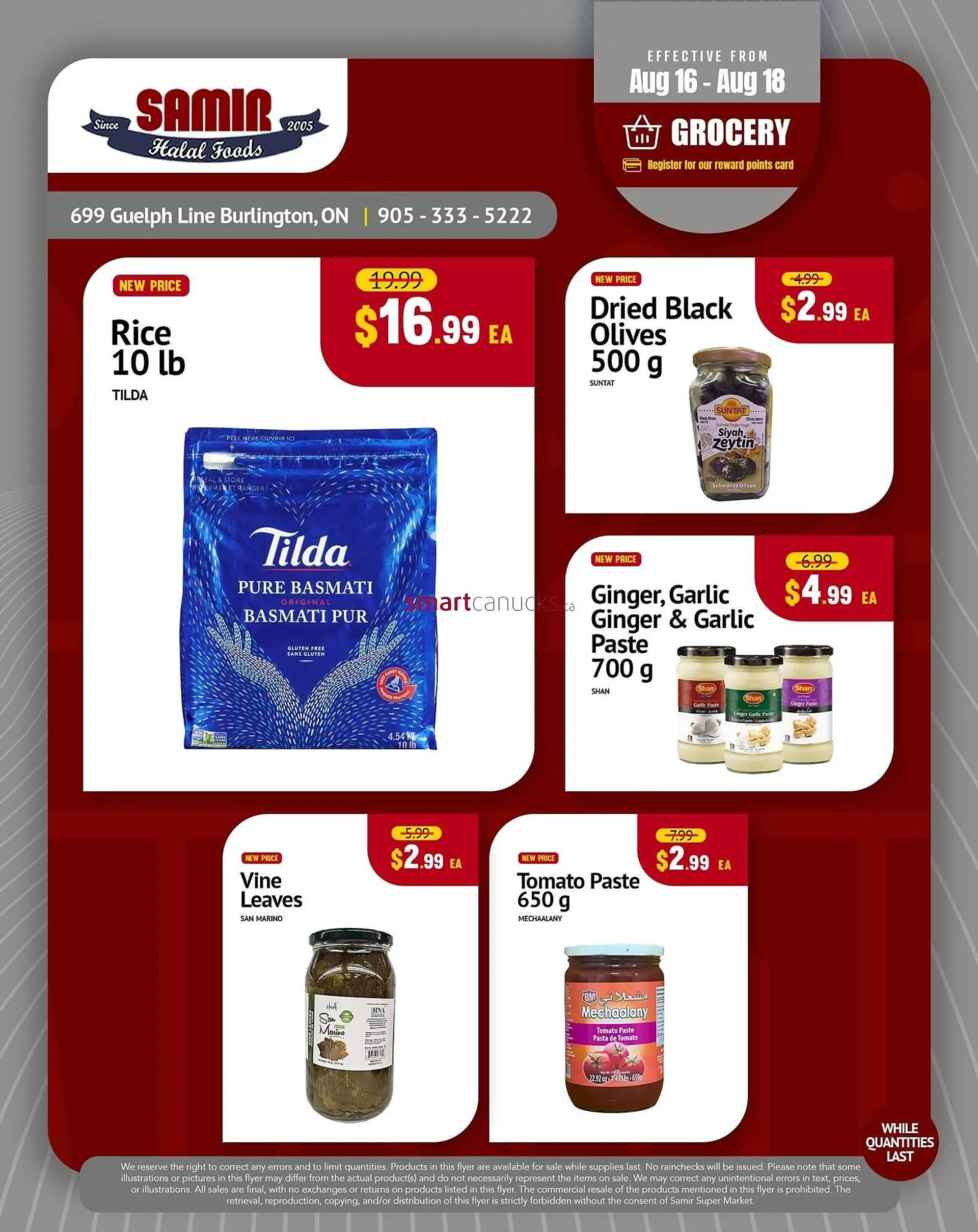 Samir Supermarket flyer from August 16 to August 22 2024 - flyer page 2