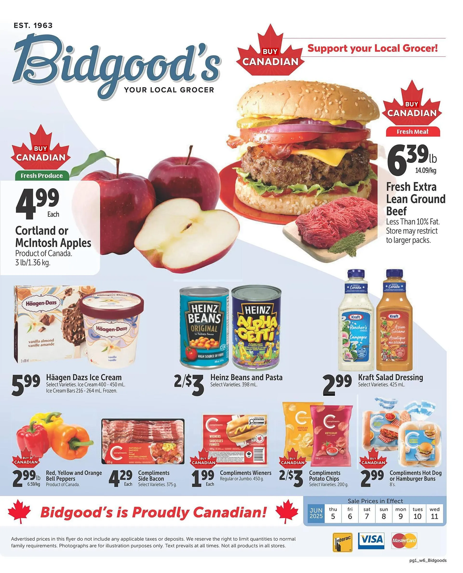 Bidgood's flyer from June 5 to June 11 2025 - flyer page 1