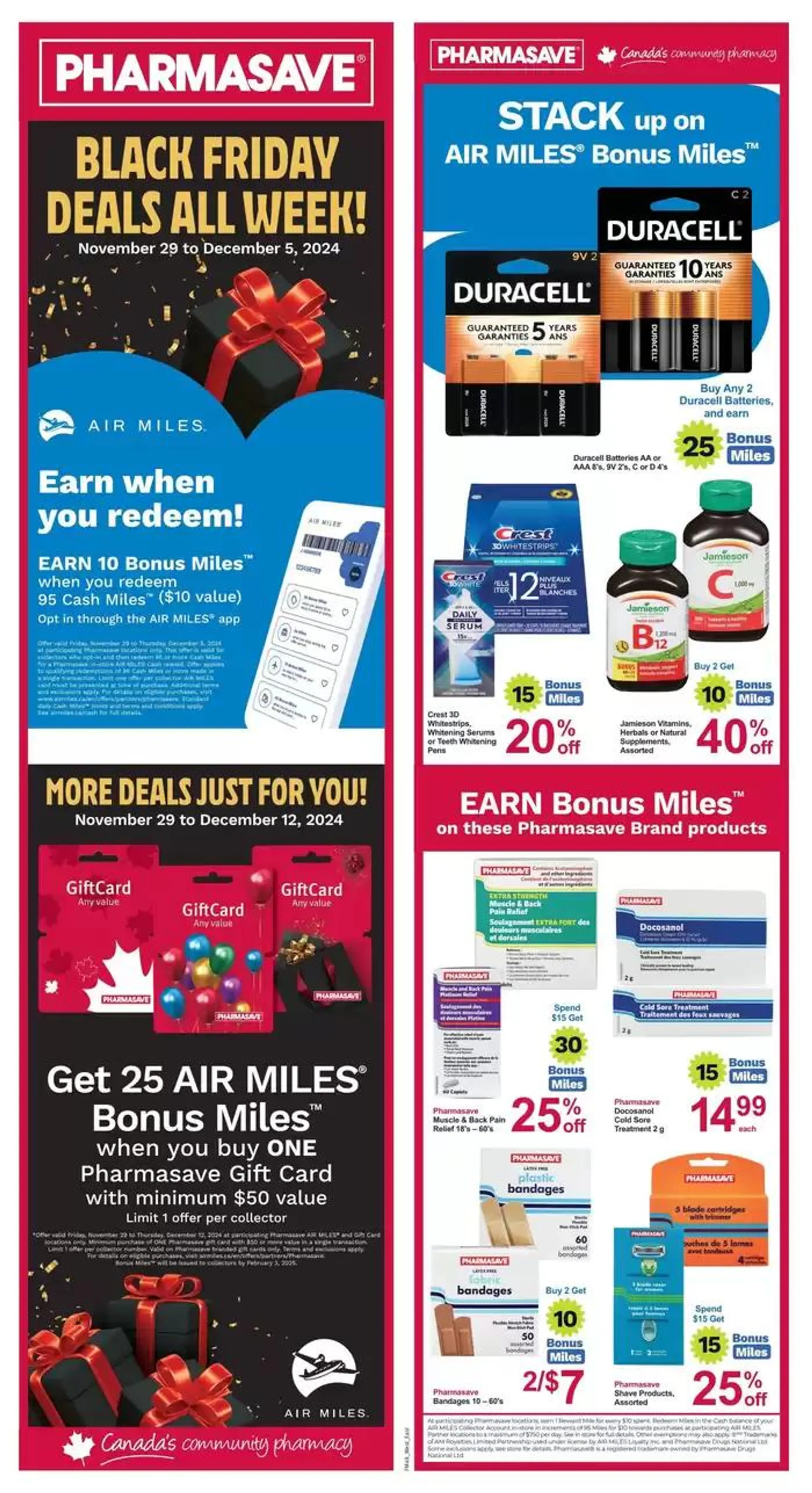 Pharmasave weekly flyer - 1