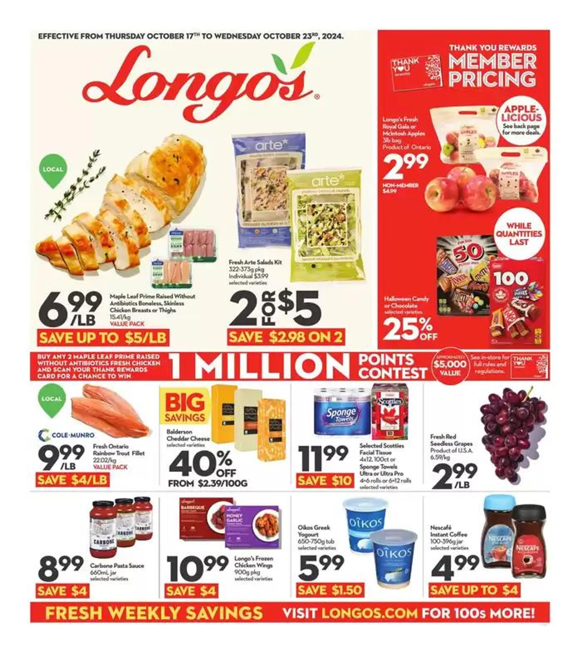 Weekly Flyer from October 17 to October 23 2024 - flyer page 1