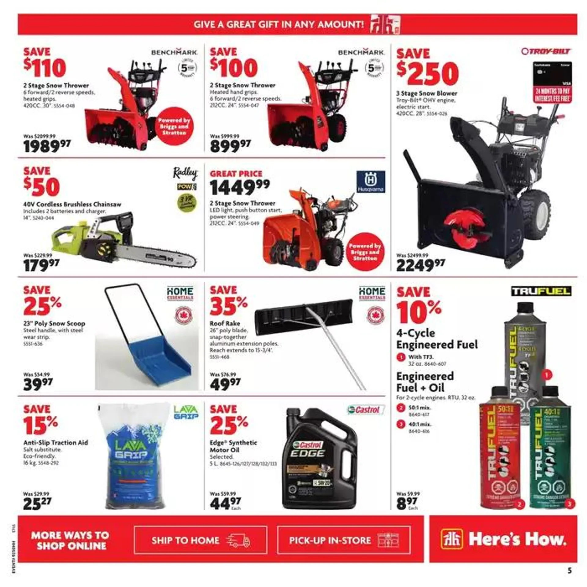 Home Hardware weekly flyer from December 12 to December 18 2024 - flyer page 10