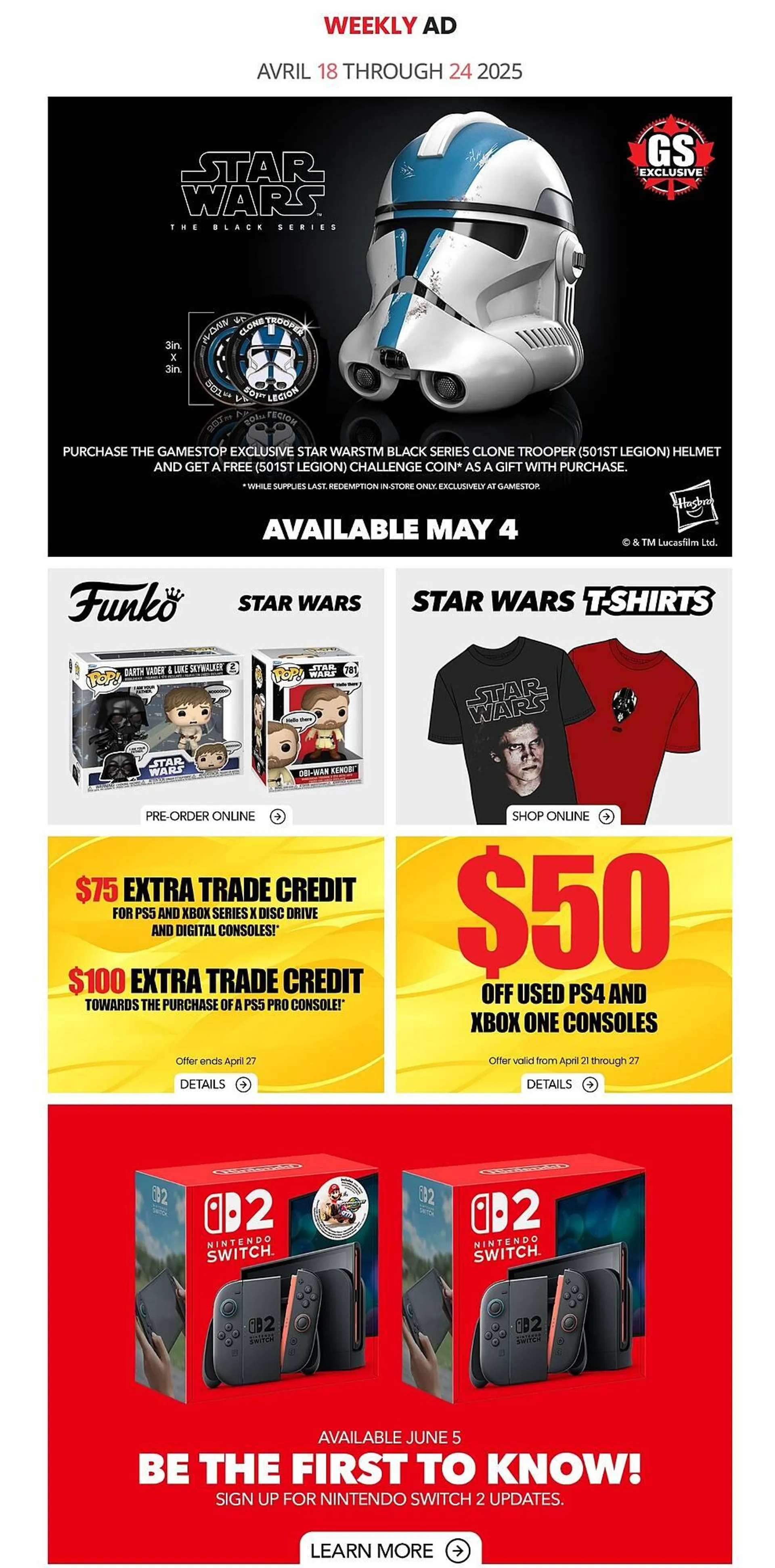 GameStop flyer - 1