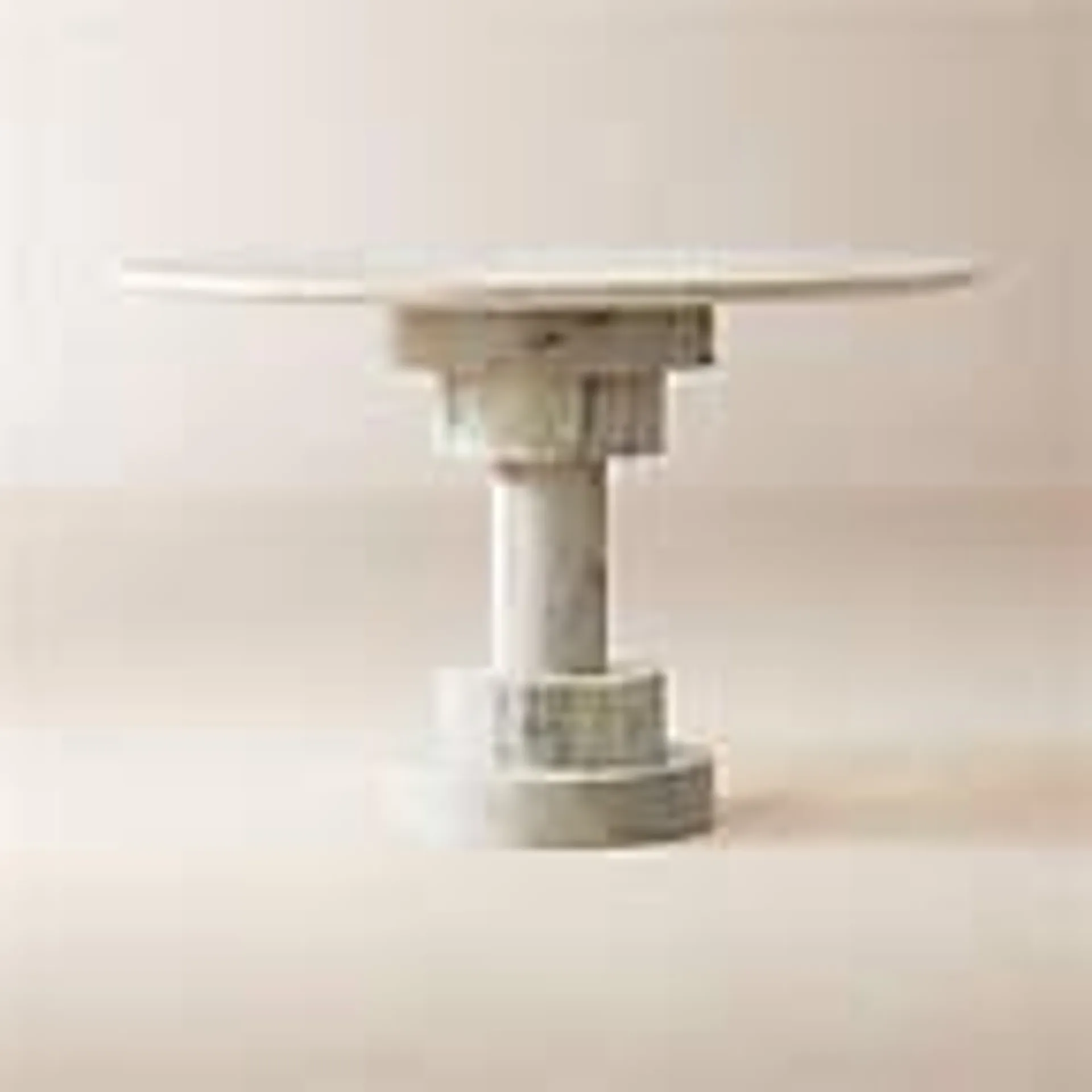 Kota 47" Round Marble Dining Table