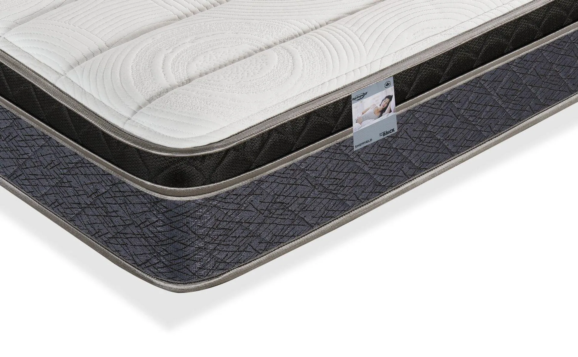 Springwall Sheffield Eurotop Full Mattress Set