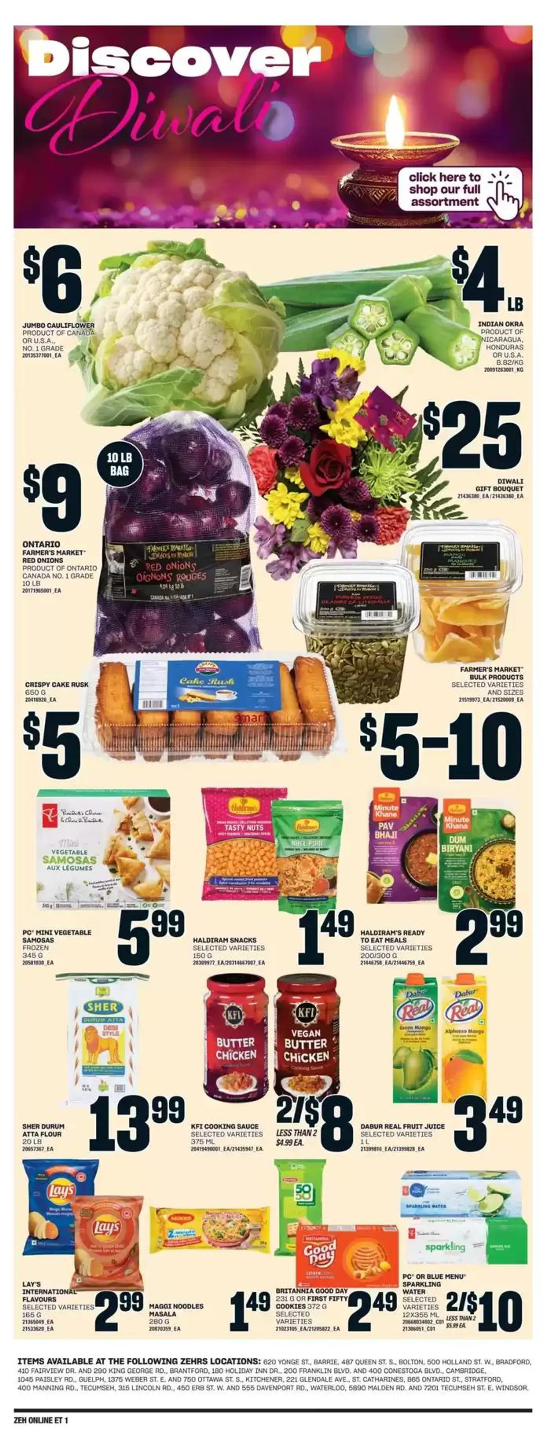 Zehrs Markets weeky flyer from October 24 to October 30 2024 - flyer page 16