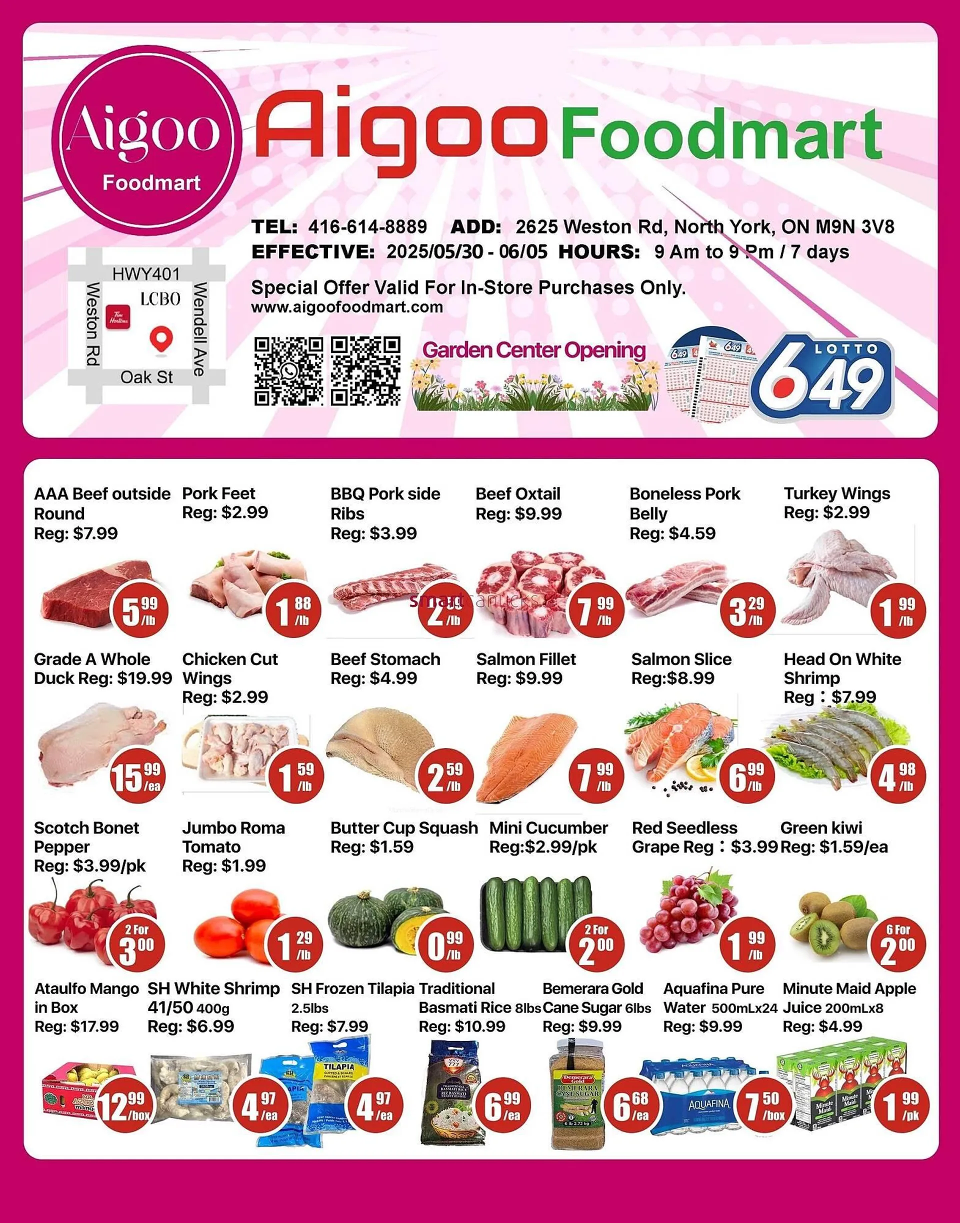 Aigoo Foodmart flyer from May 29 to June 4 2025 - flyer page 1