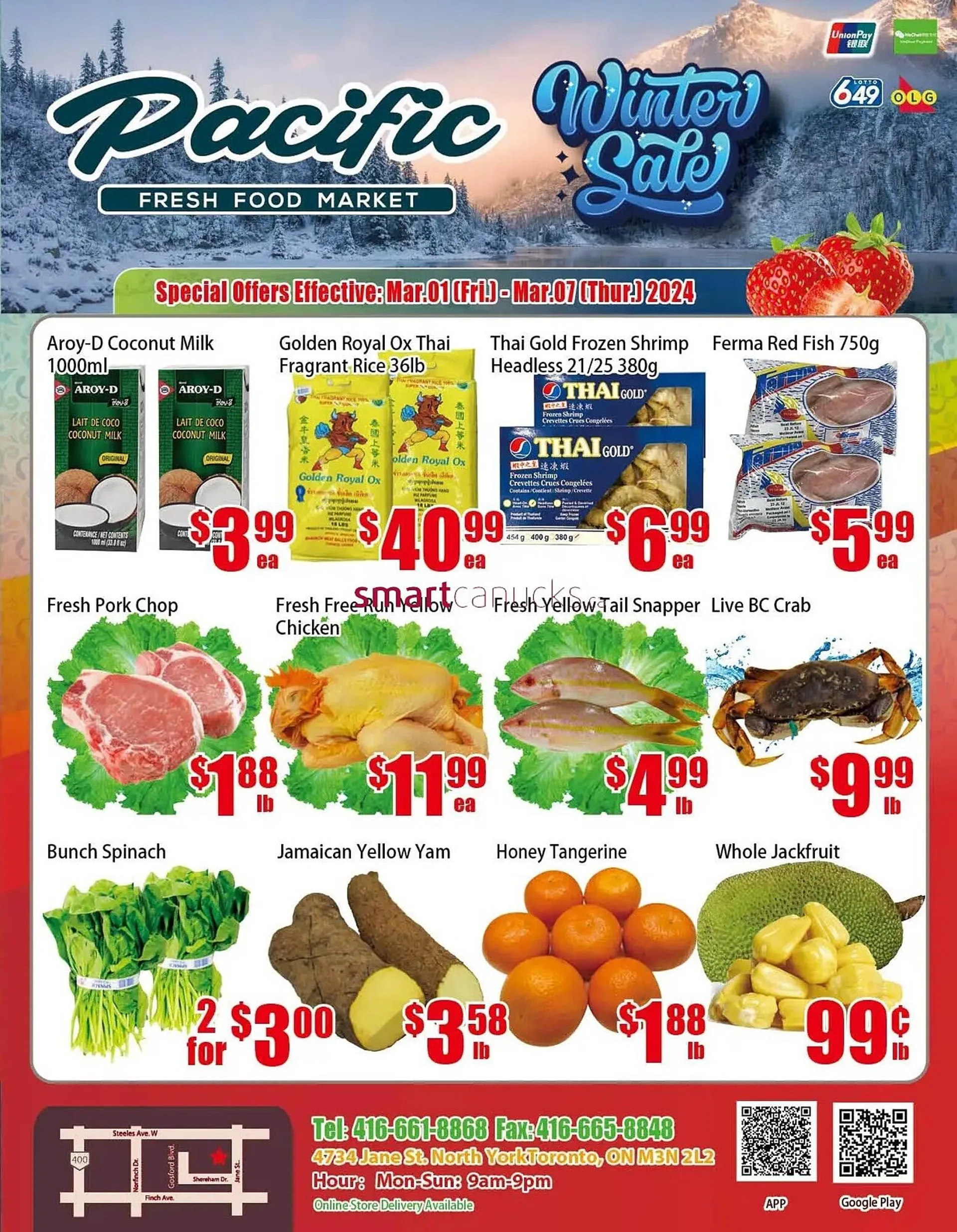 New Pacific Supermarket flyer from March 1 to March 7 2024 - flyer page 