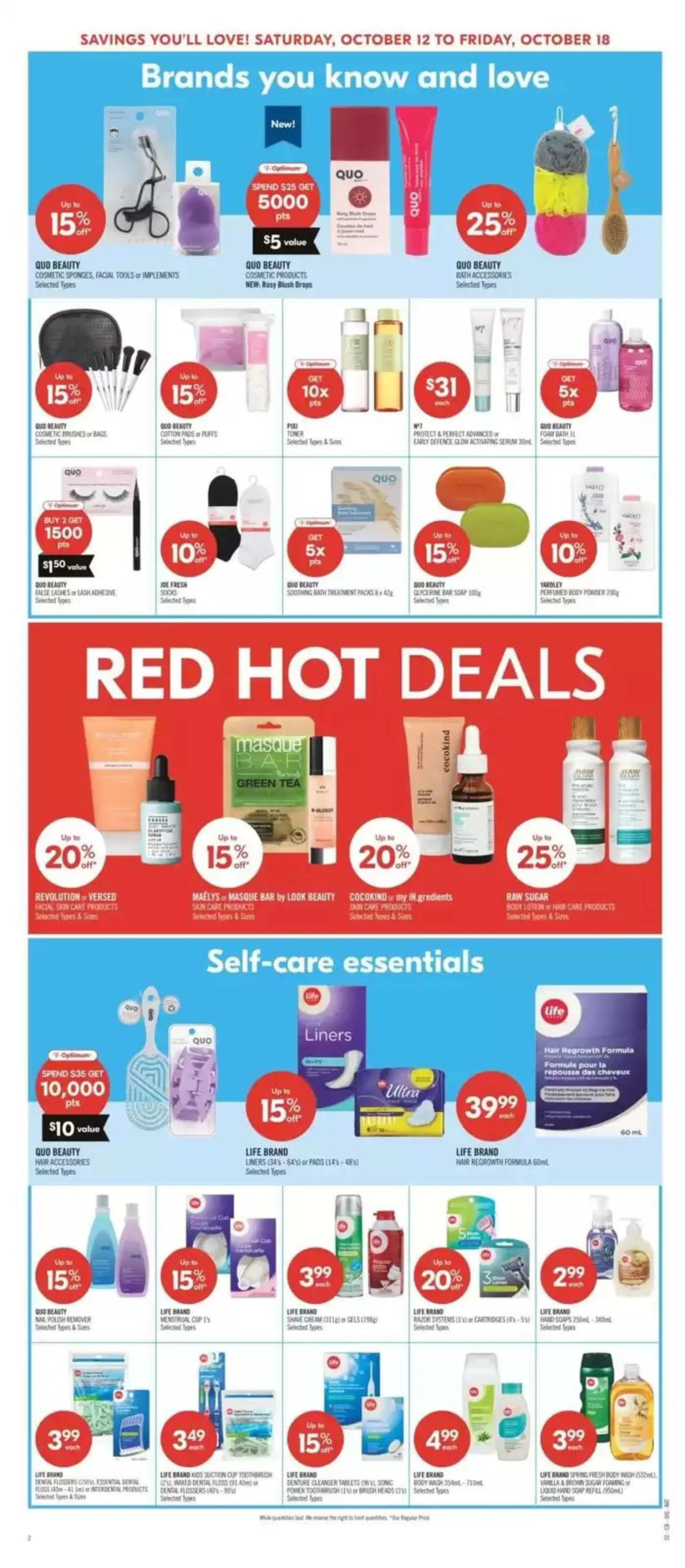 Shoppers Drug Mart Weekly ad from October 12 to October 17 2024 - flyer page 7