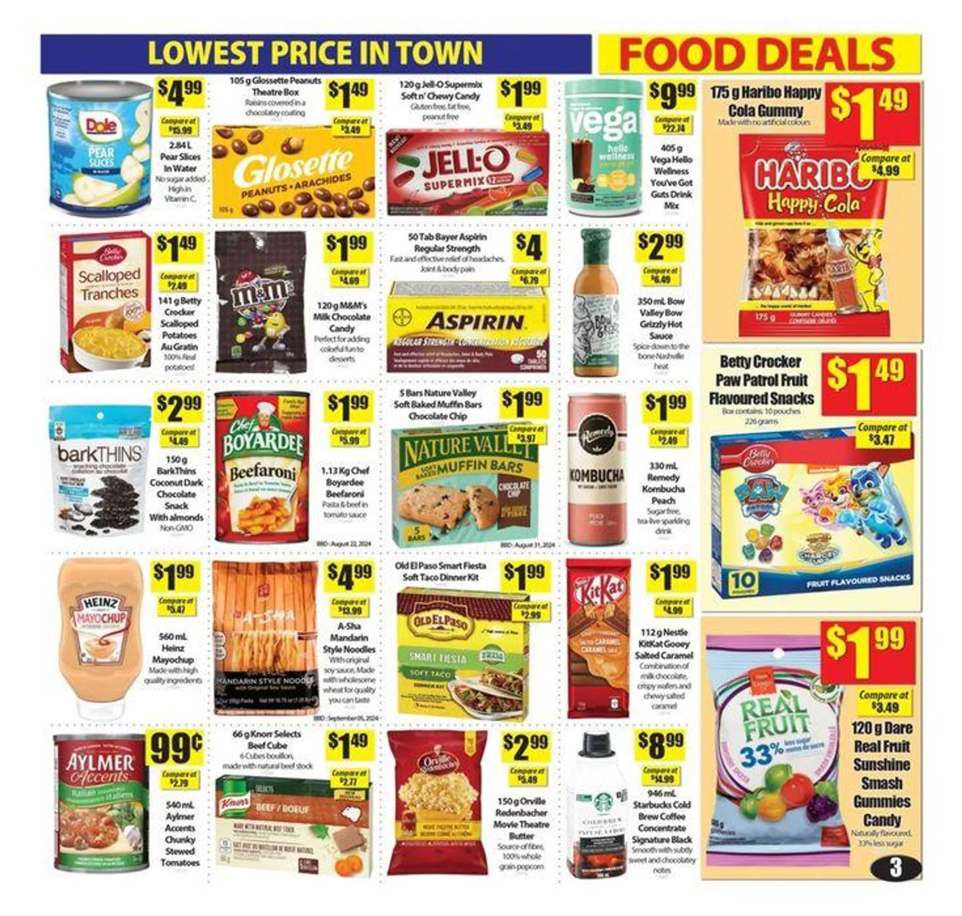 Current deals and offers from September 2 to October 31 2024 - flyer page 3