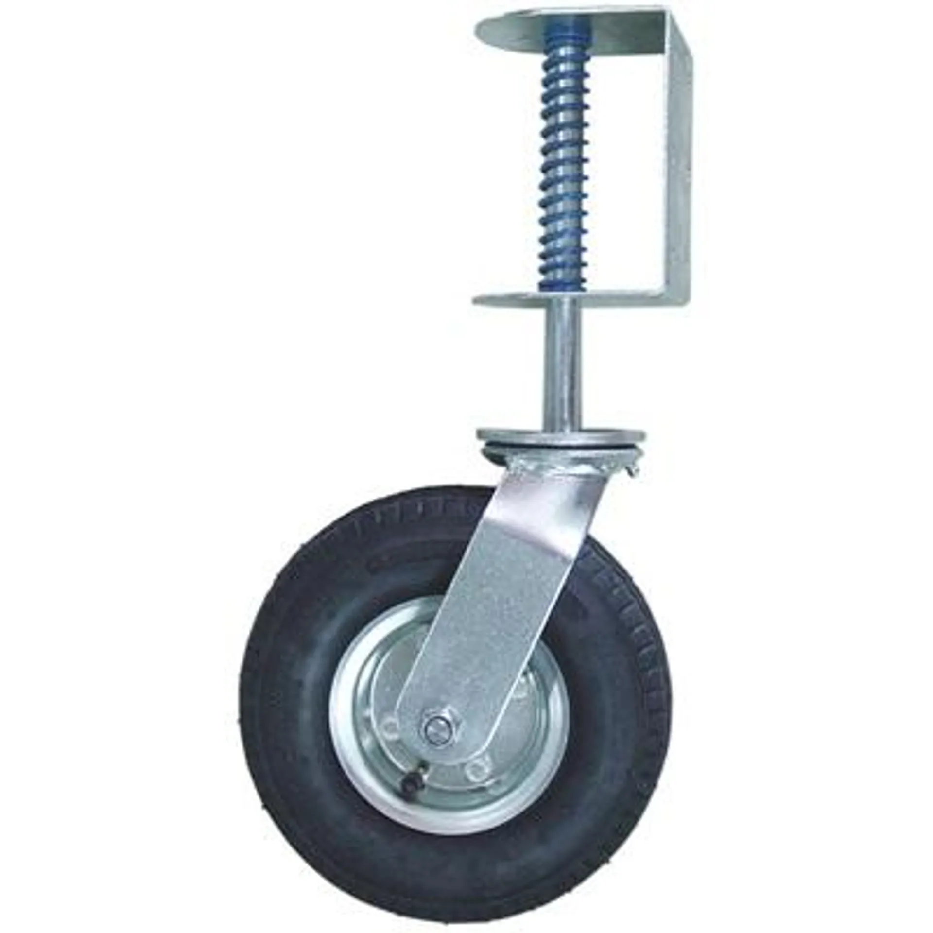 8-Inch Pneumatic Gate Caster, 200-lb Load Capacity