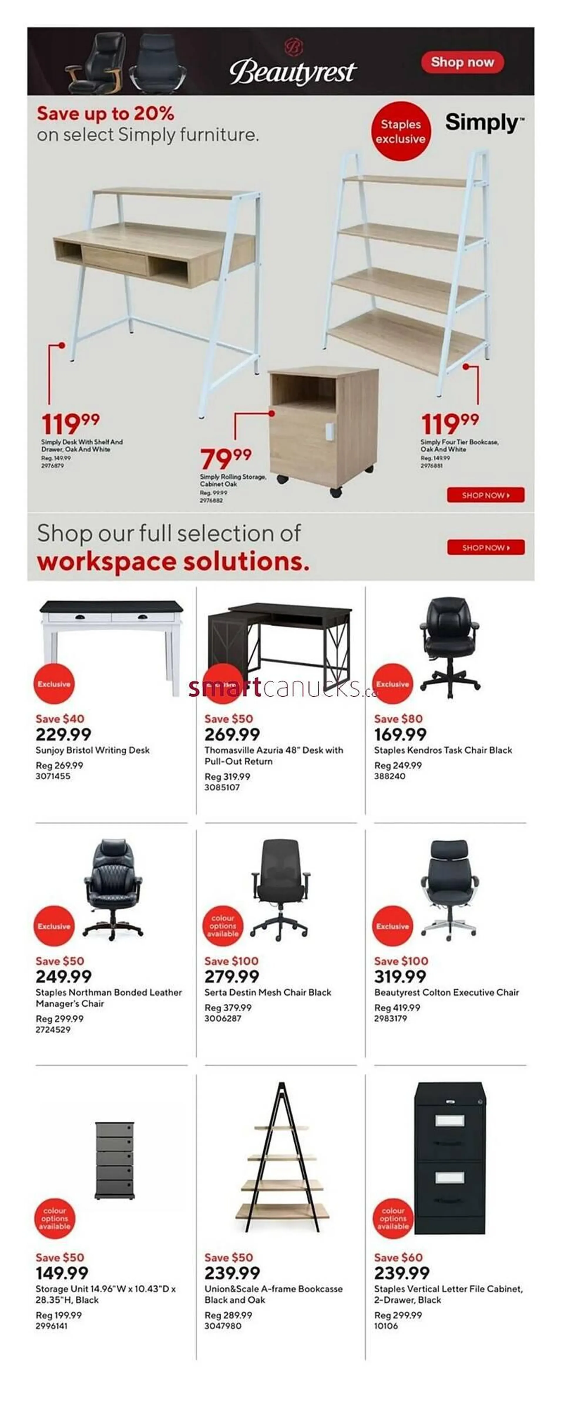 Staples flyer from January 2 to January 8 2025 - flyer page 19