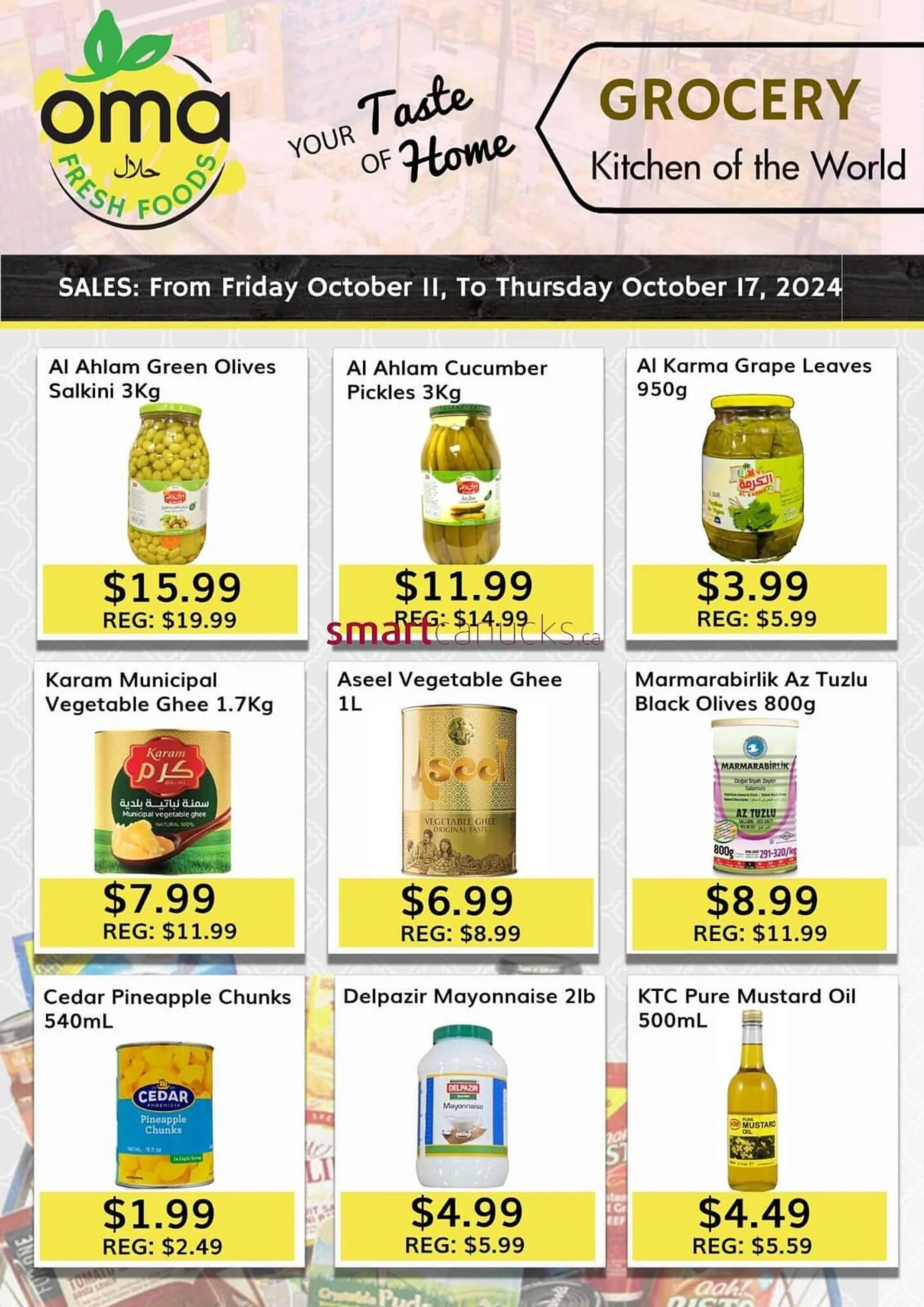 Oma Fresh Foods flyer from October 11 to October 17 2024 - flyer page 3