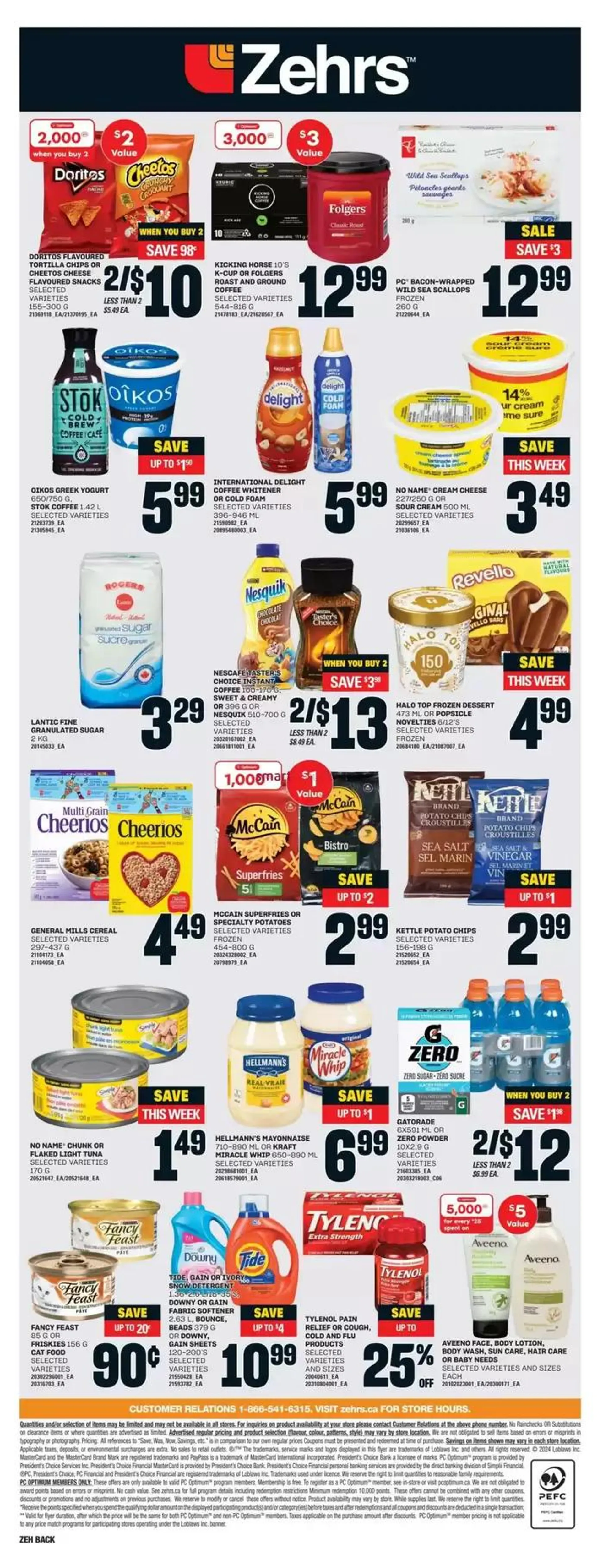 Zehrs Markets weeky flyer from October 24 to October 30 2024 - flyer page 9