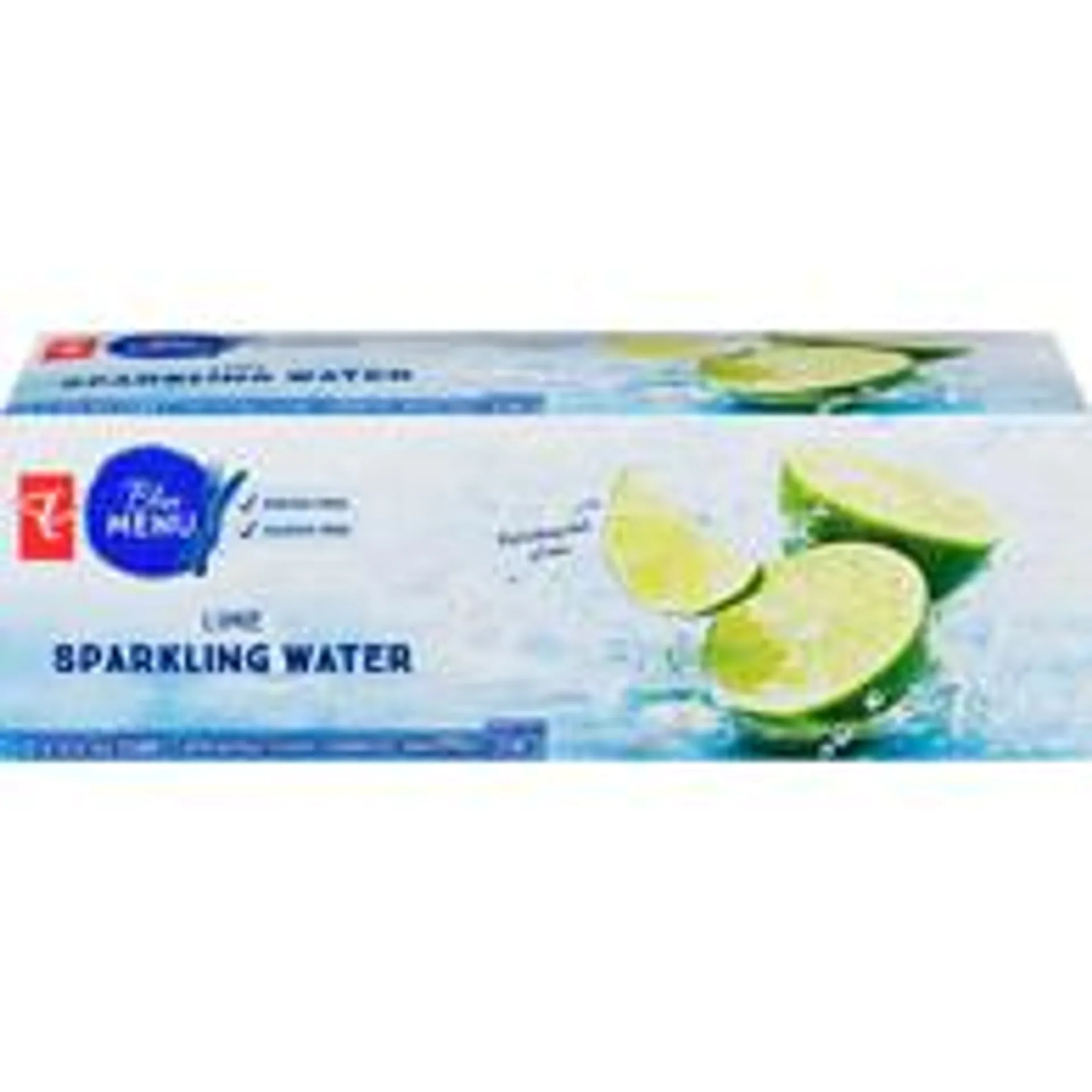 Lime Sparkling Water, 12-Pack