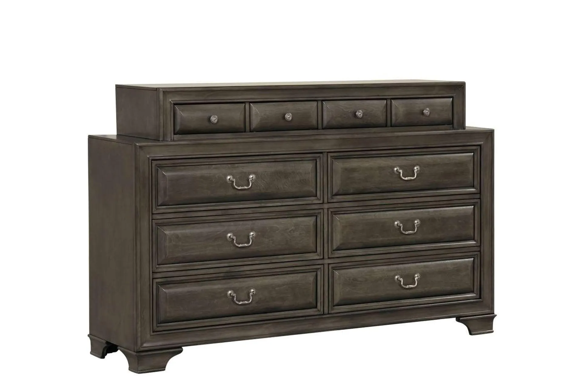 Louis 10 Drawer Dresser - Grey