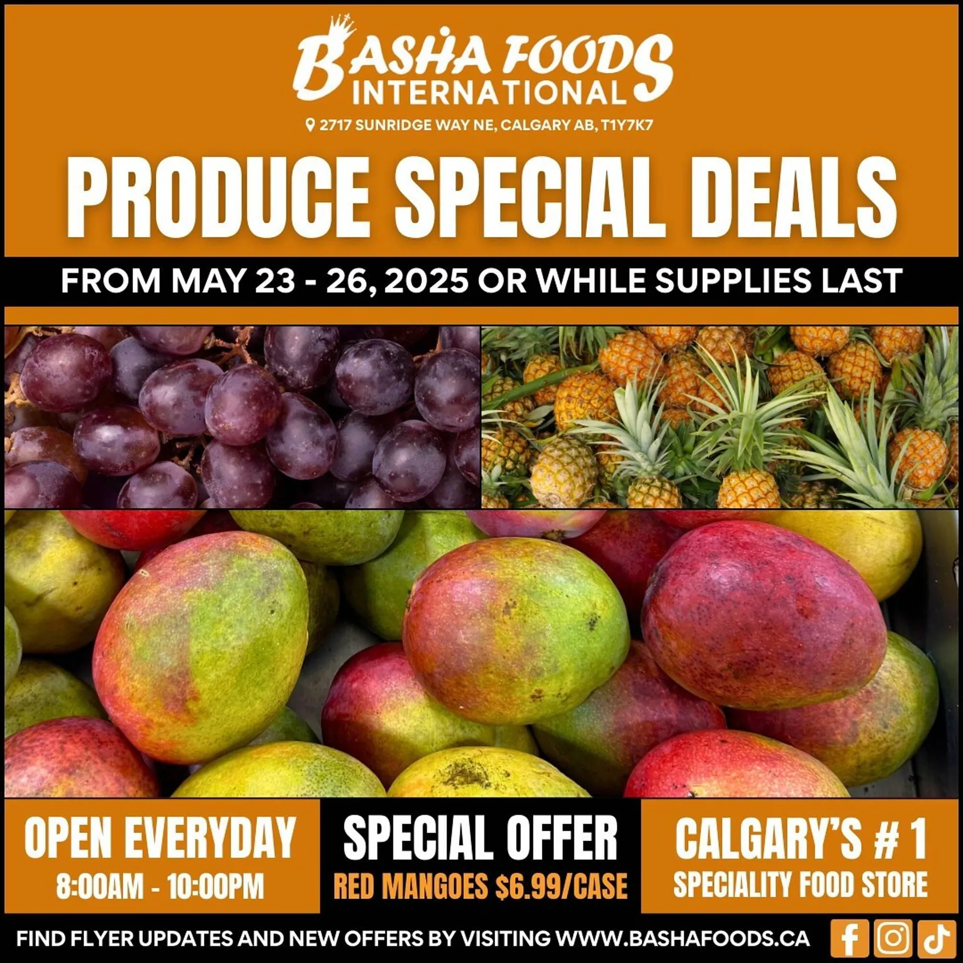 Basha Foods flyer from May 23 to May 29 2025 - flyer page 1
