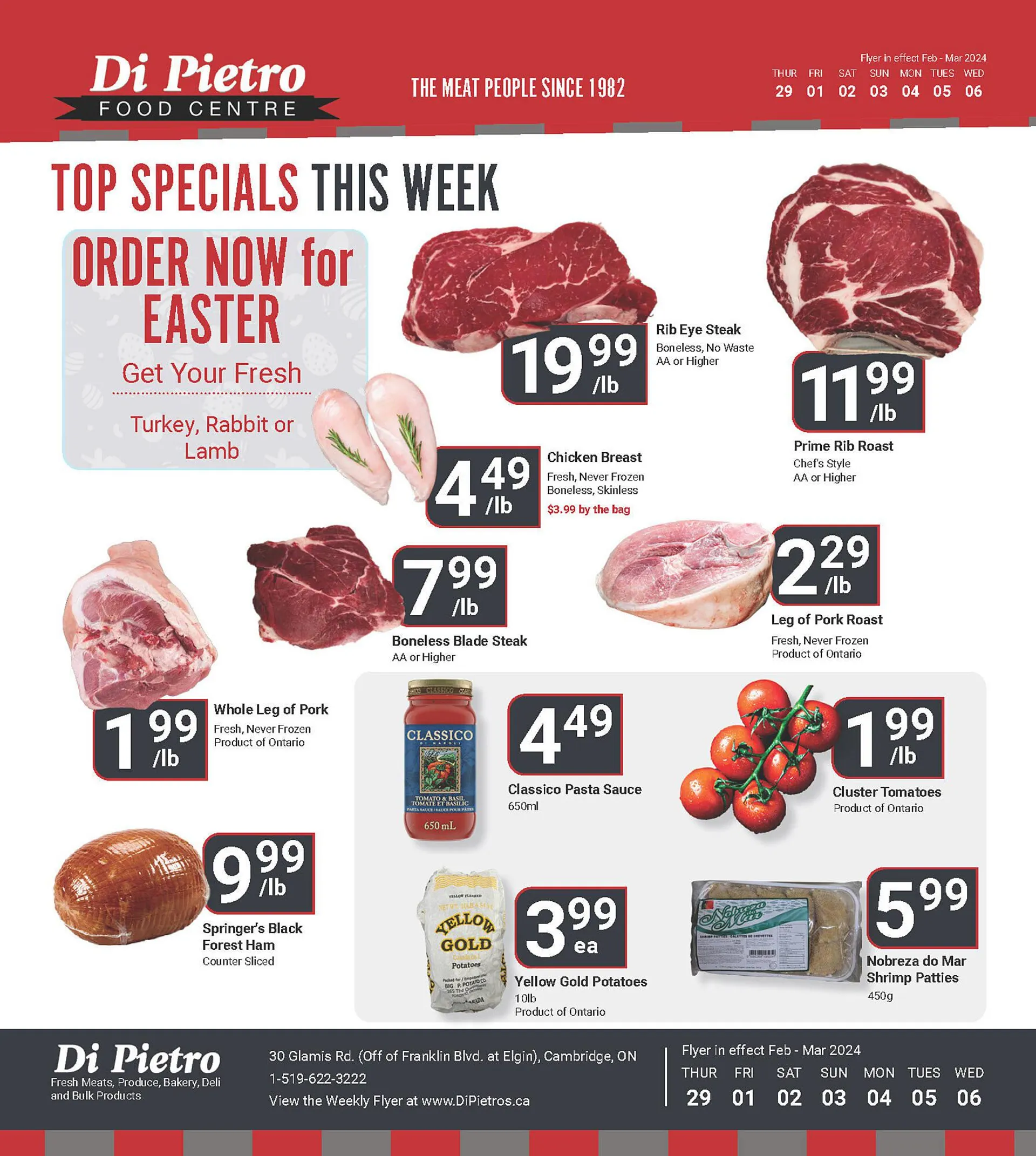 Di Pietro flyer from February 29 to March 1 2024 - flyer page 