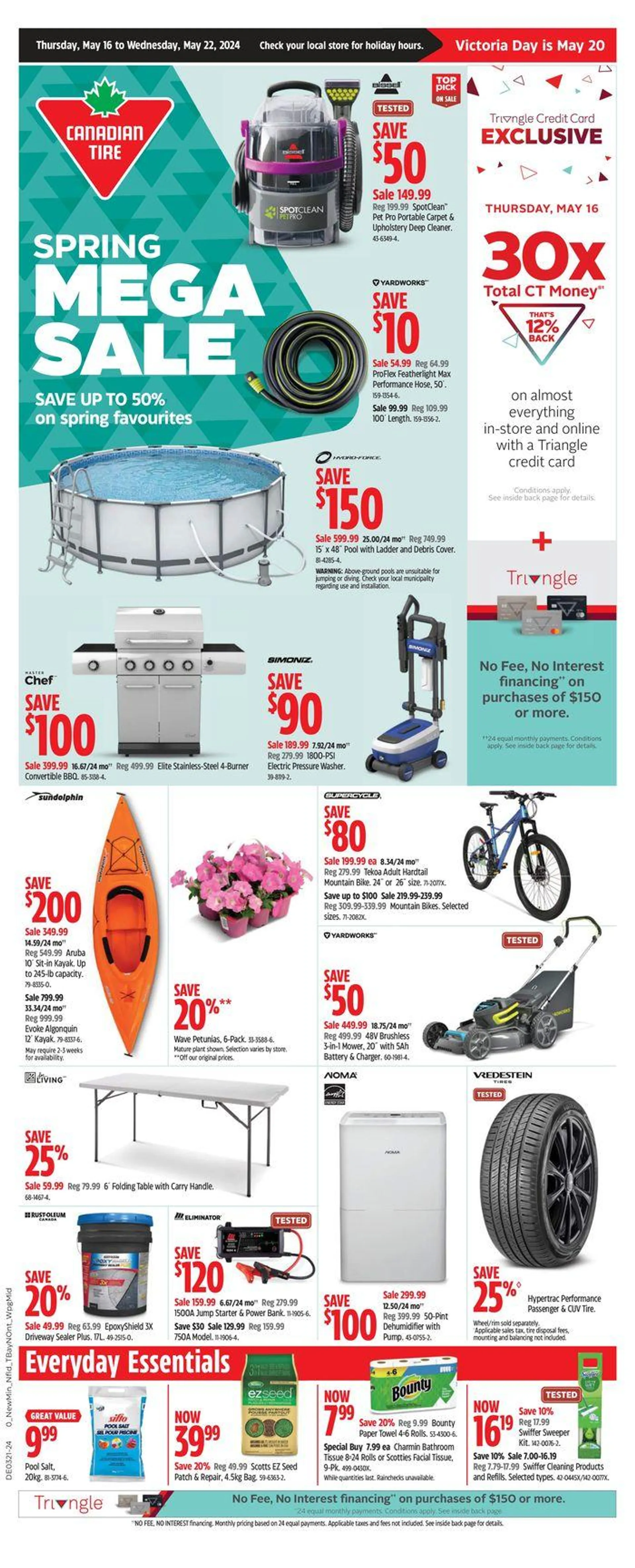 Canadian Tire weekly flyer - 1