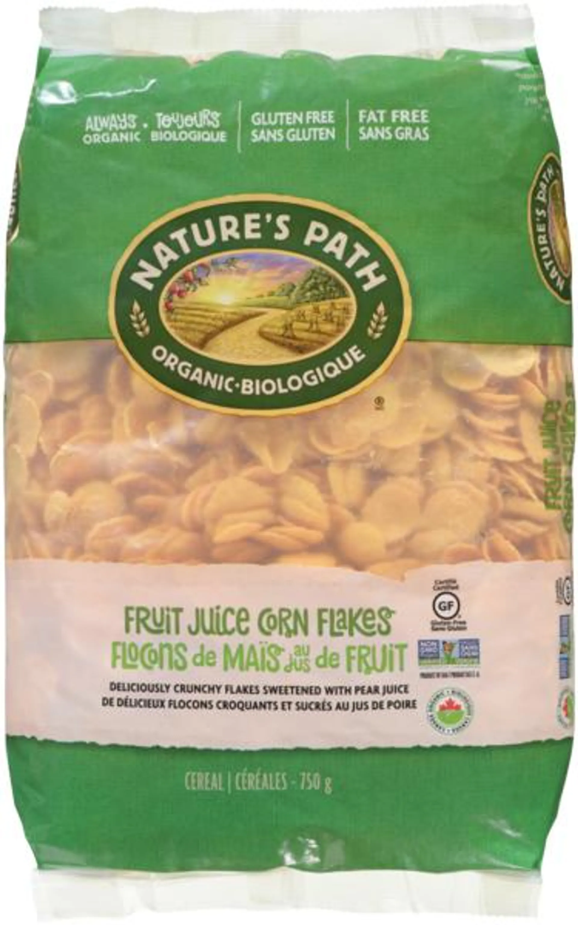 Nature's Path Flocon de Mais ai jus de fruit Ecopac Sans Gluten Bio