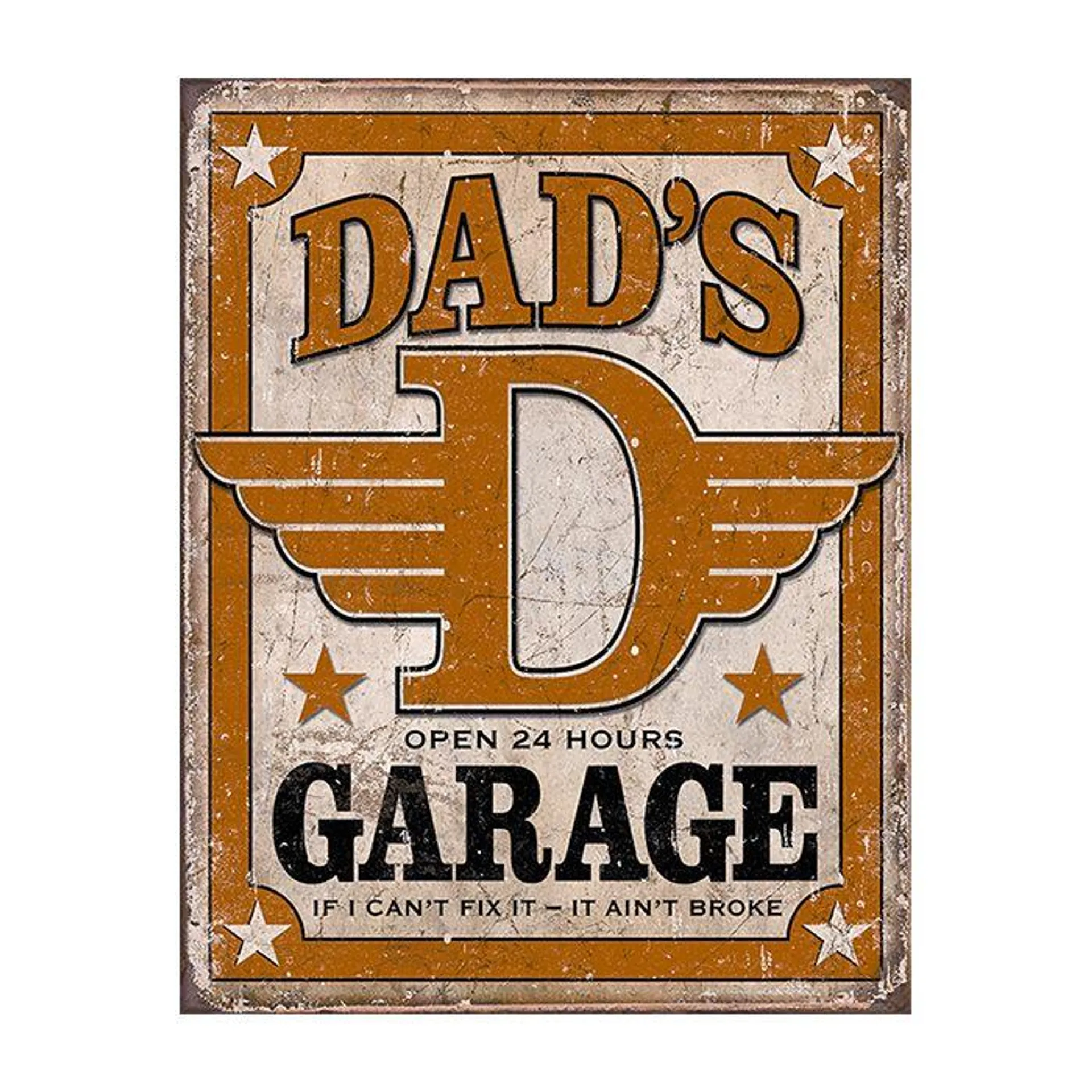 Dad's Garage Tin Sign