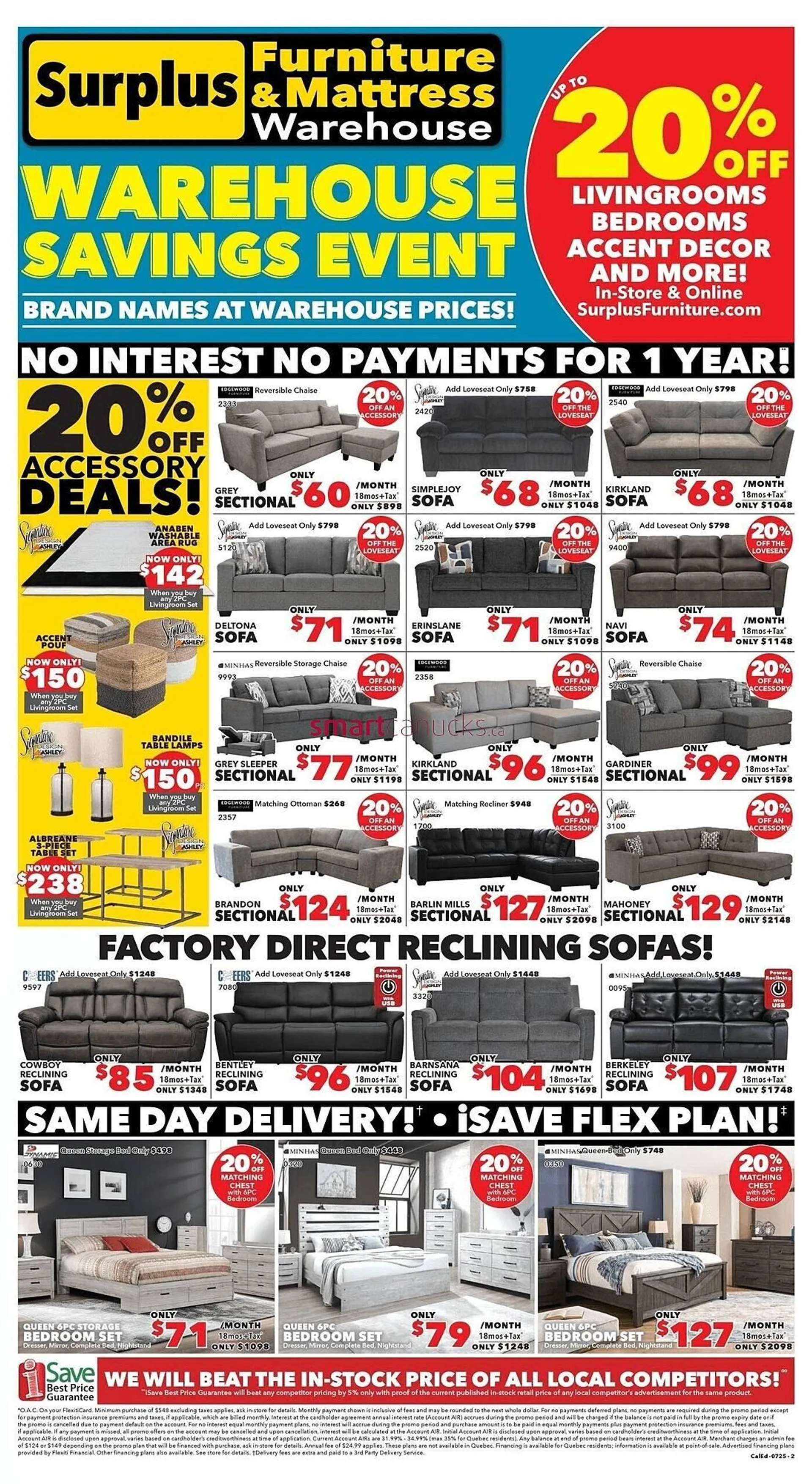 Surplus Furniture flyer - 1