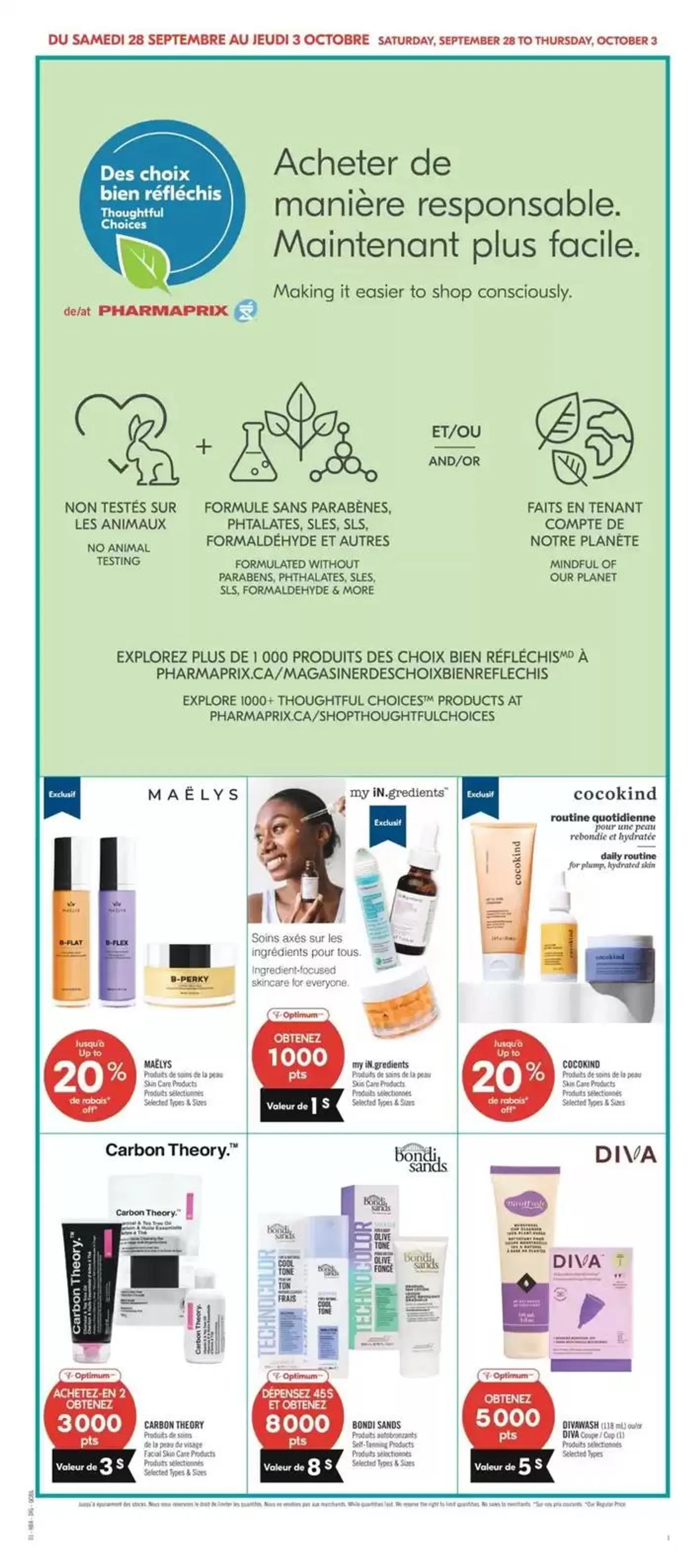 Shoppers Drug Mart Weekly ad from September 28 to October 3 2024 - flyer page 3