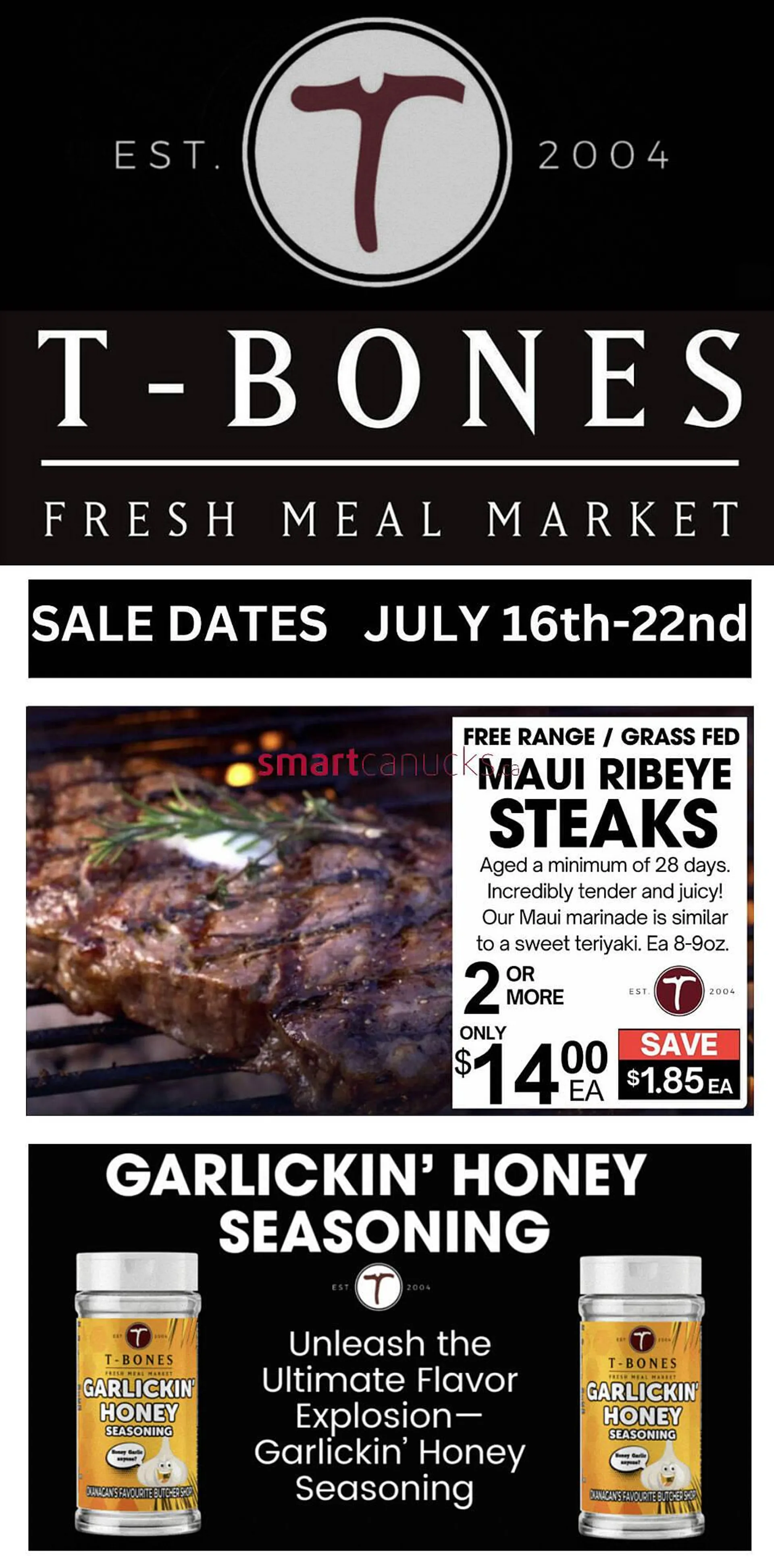T-Bone's flyer from July 16 to July 22 2025 - flyer page 1