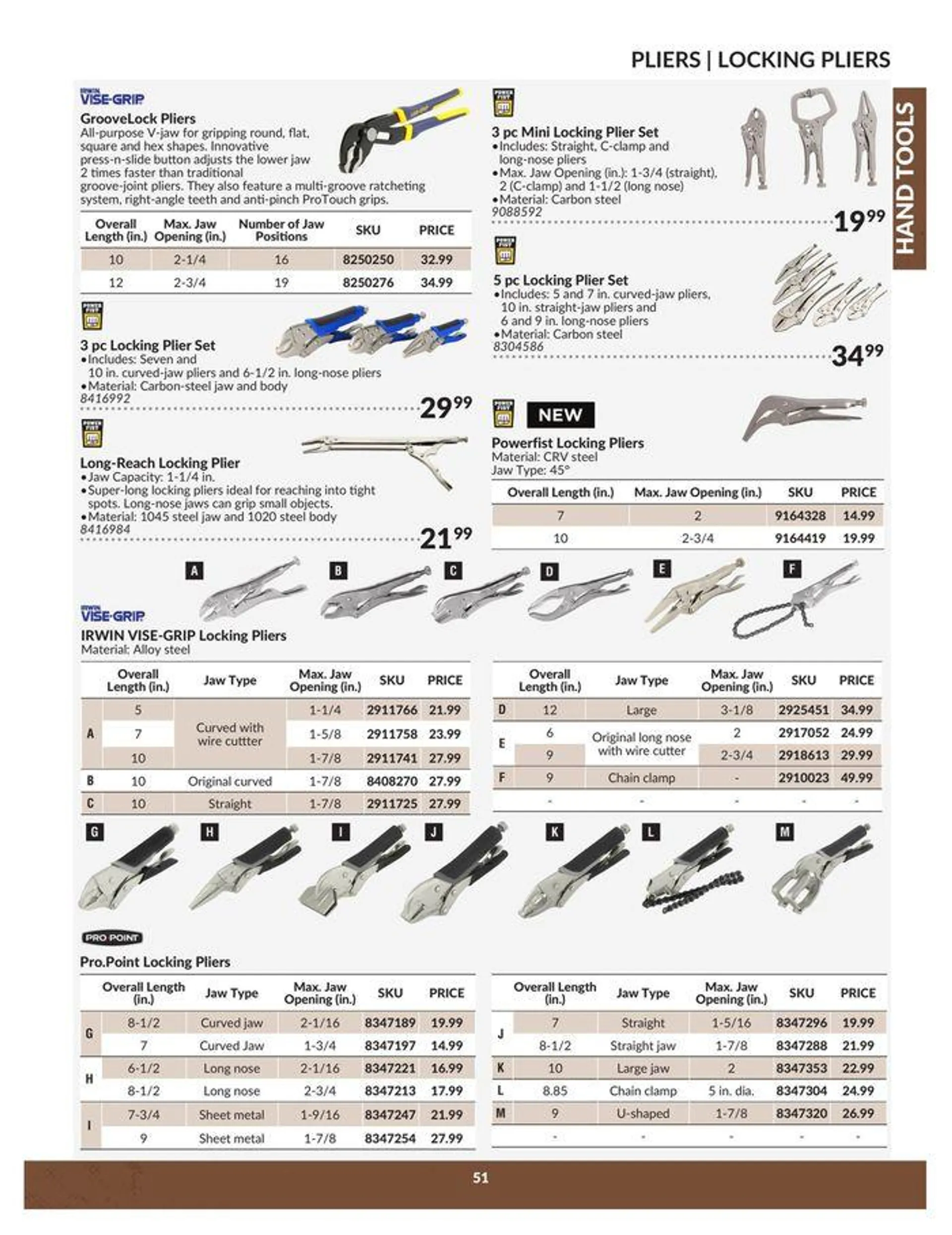 Hand Tools Catalogue from April 23 to April 22 2025 - flyer page 51