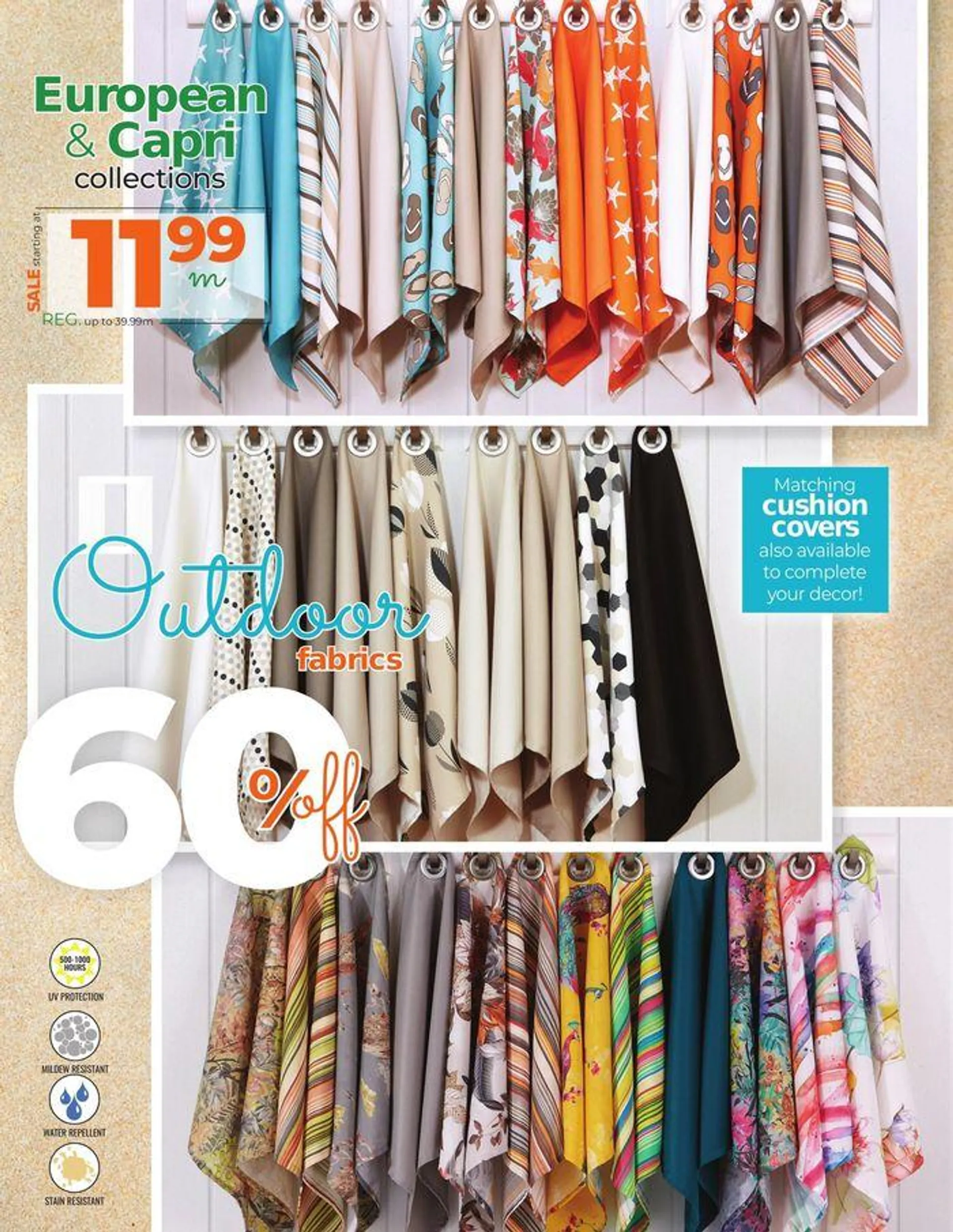 Summer Fashion Fabrics from May 23 to June 16 2024 - flyer page 12