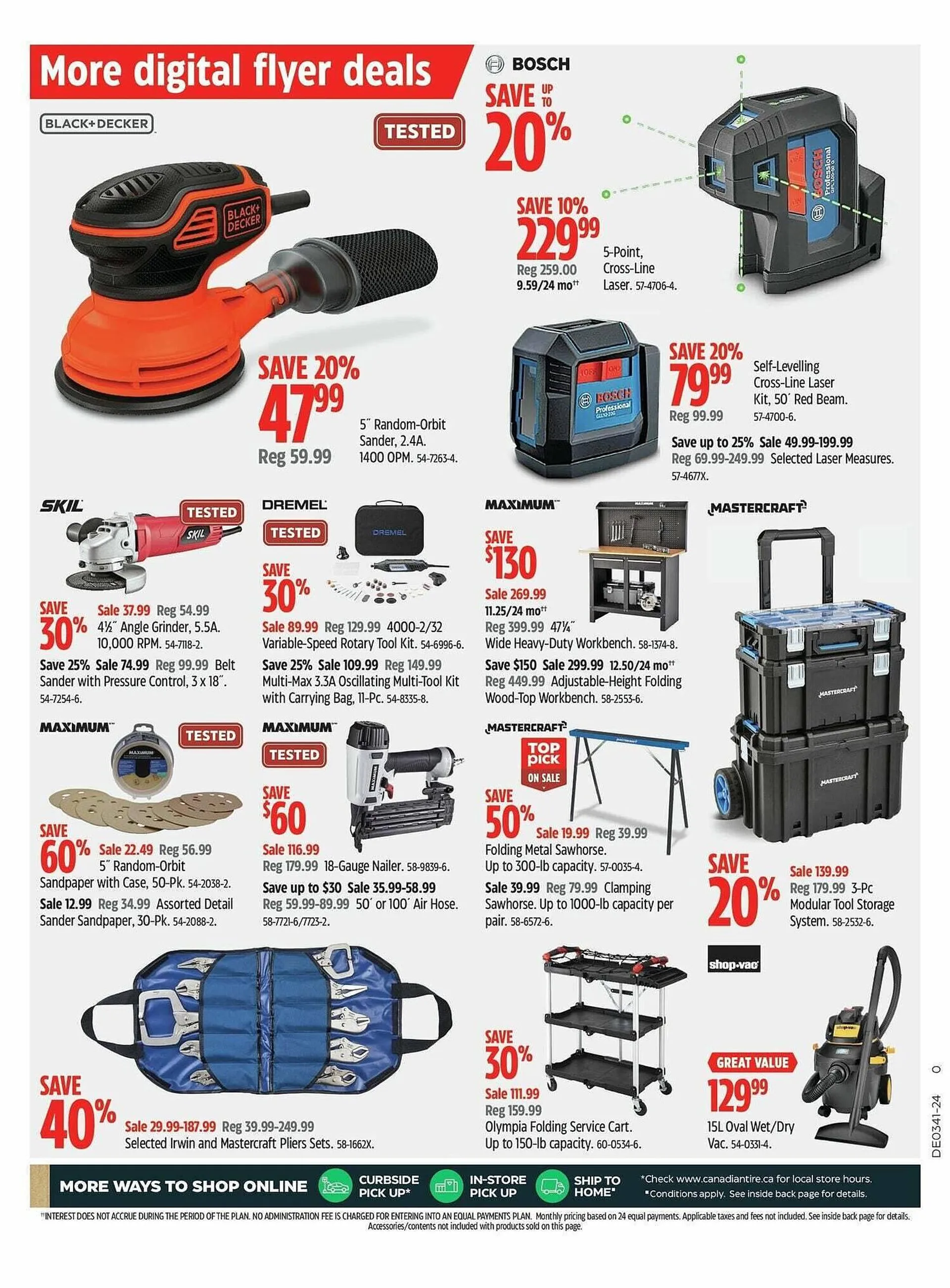 Canadian Tire flyer from October 3 to November 7 2024 - flyer page 12