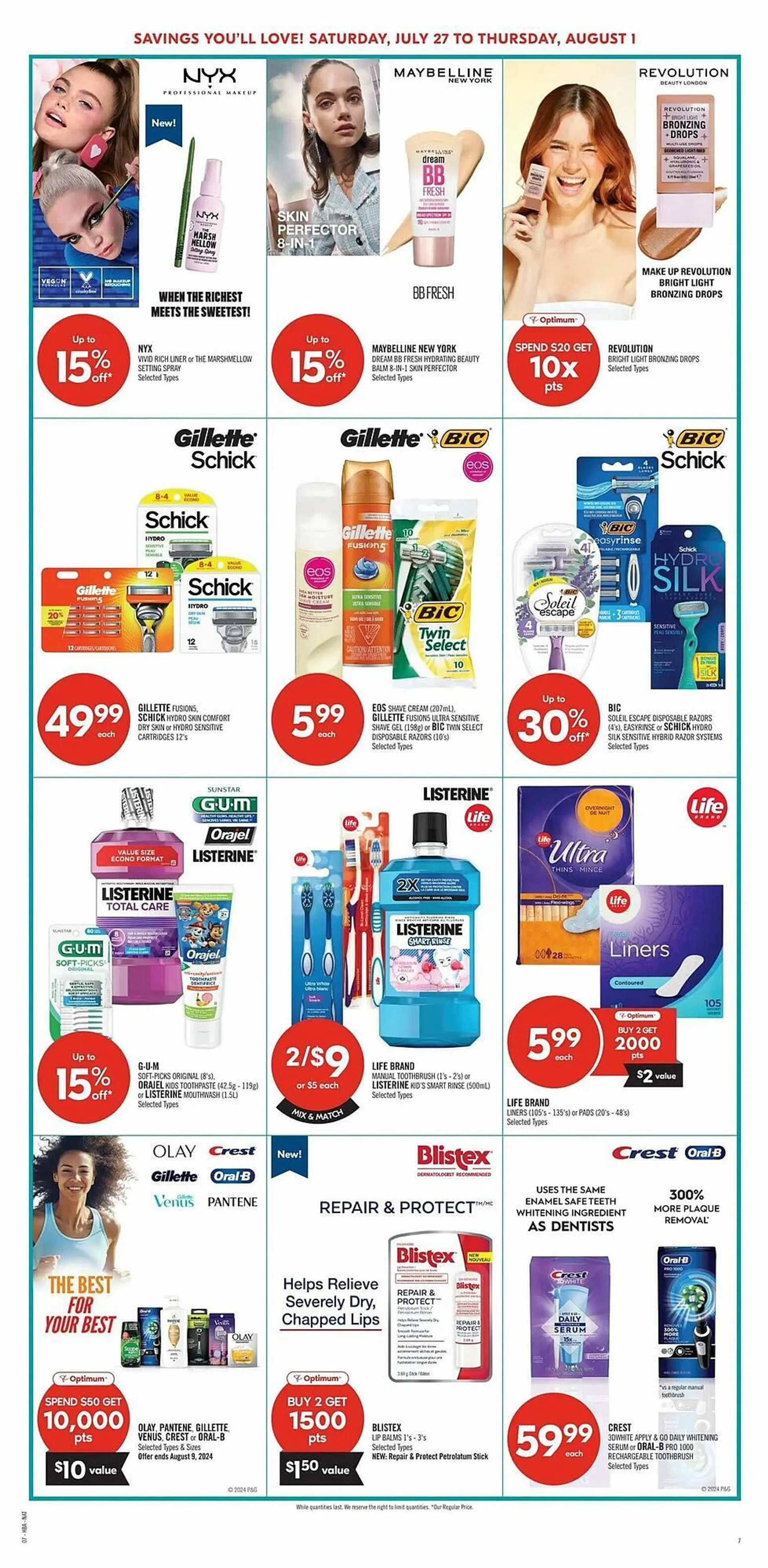 Shoppers Drug Mart flyer from July 27 to August 2 2024 - flyer page 15