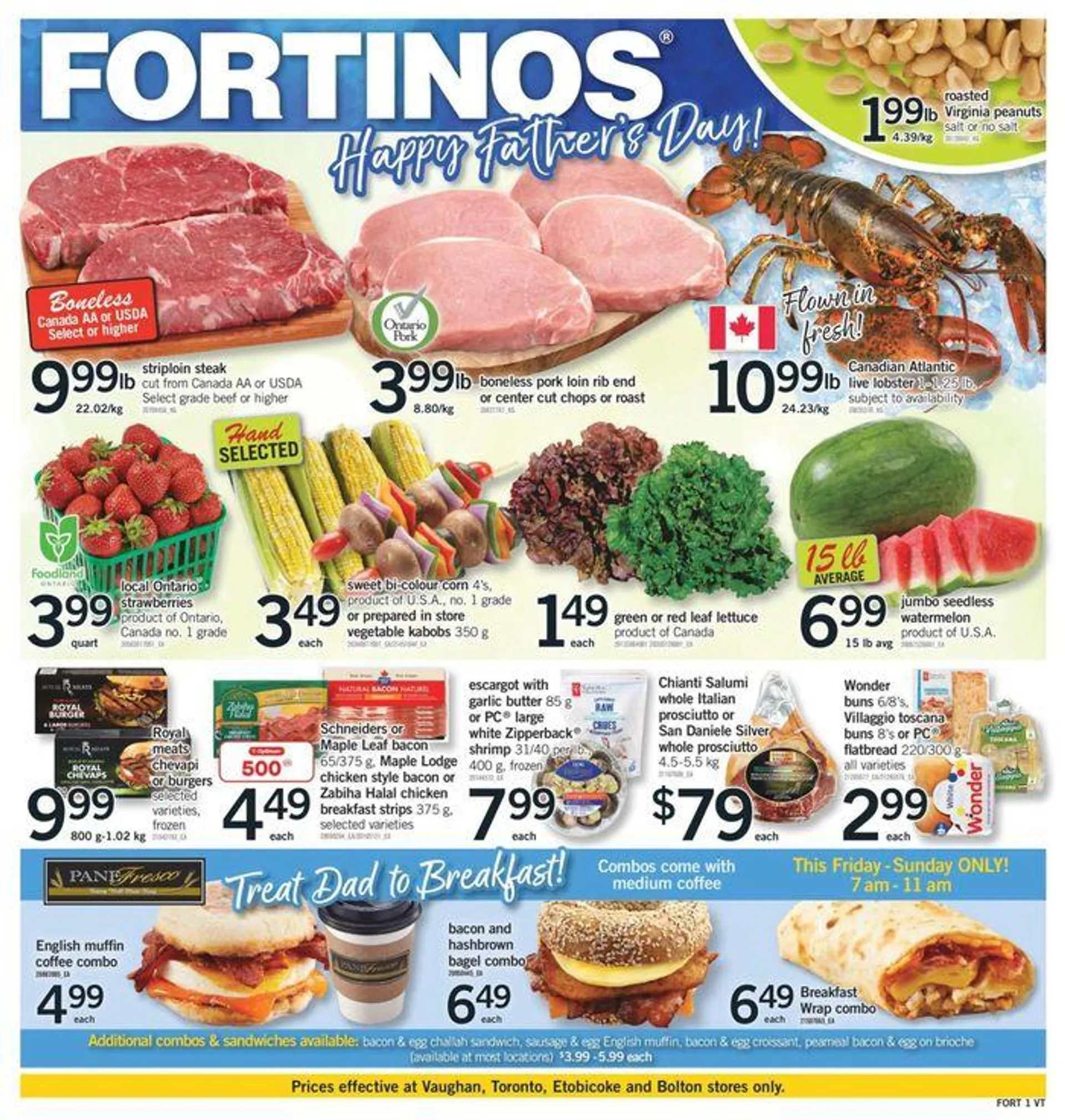 Fortinos weekly flyer - 1